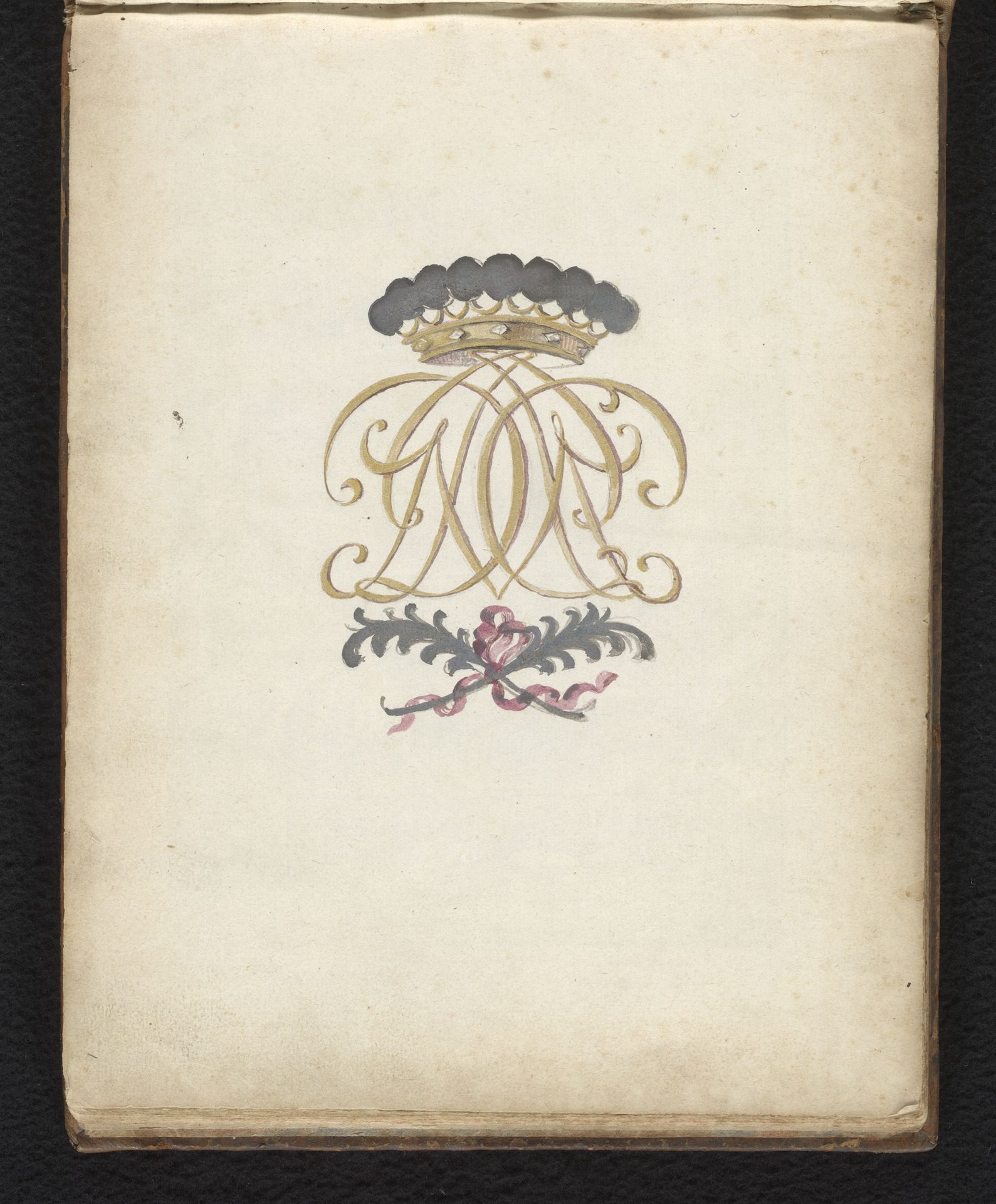 Monogram JJCM, van Jean Jacques Charron, markies van Menars by Anonymous