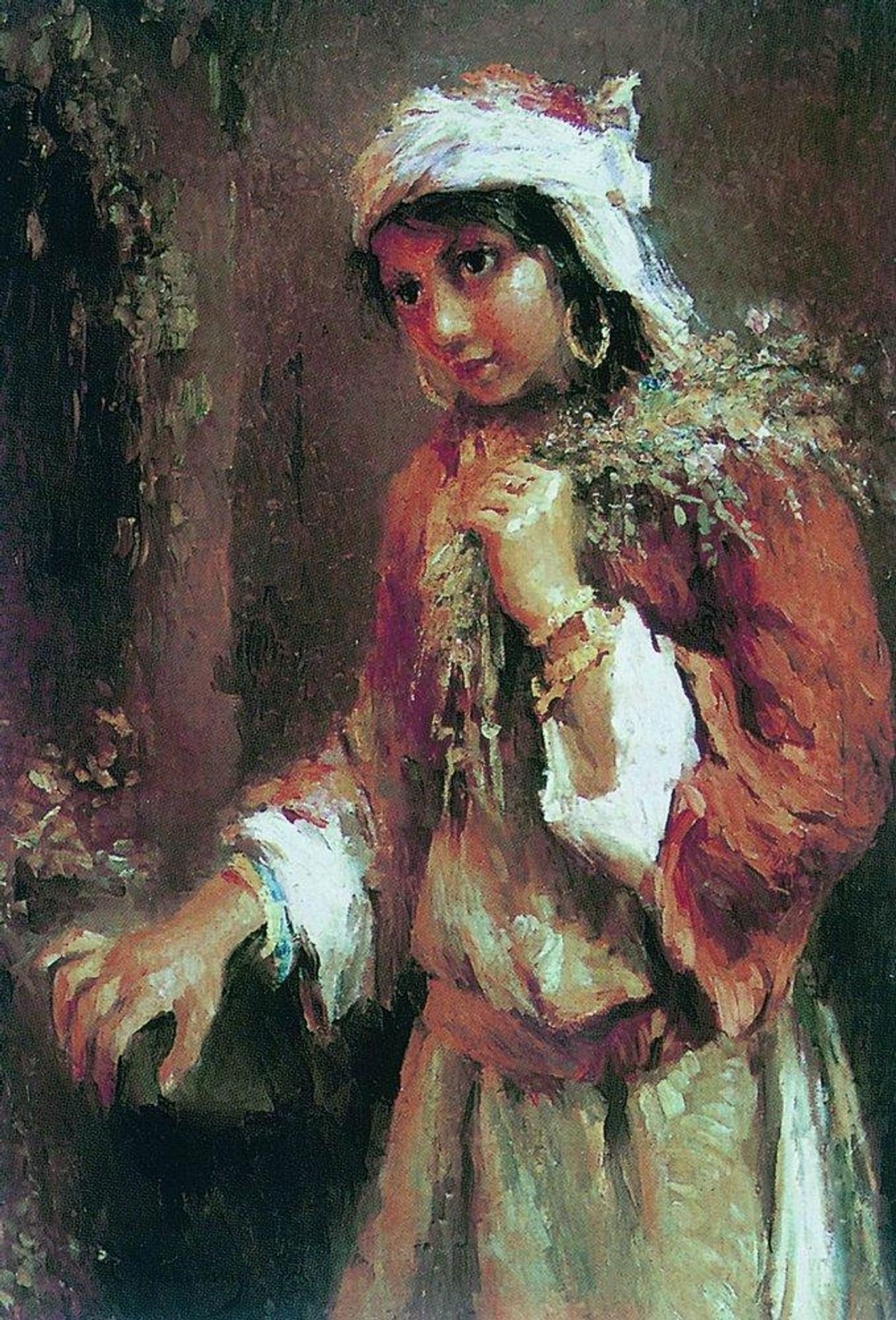 Gipsy by Konstantin Egorovich Makovsky