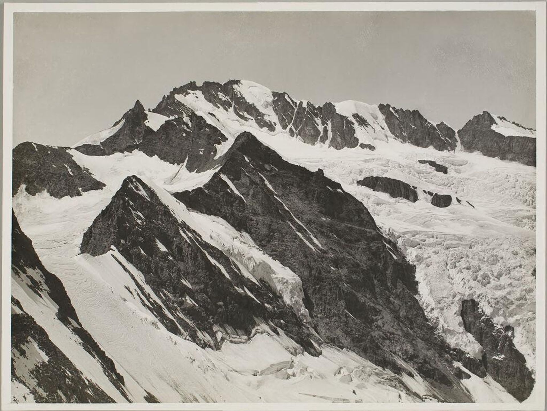 The "Grand Paradis," Grajan Alps by Vittorio Sella