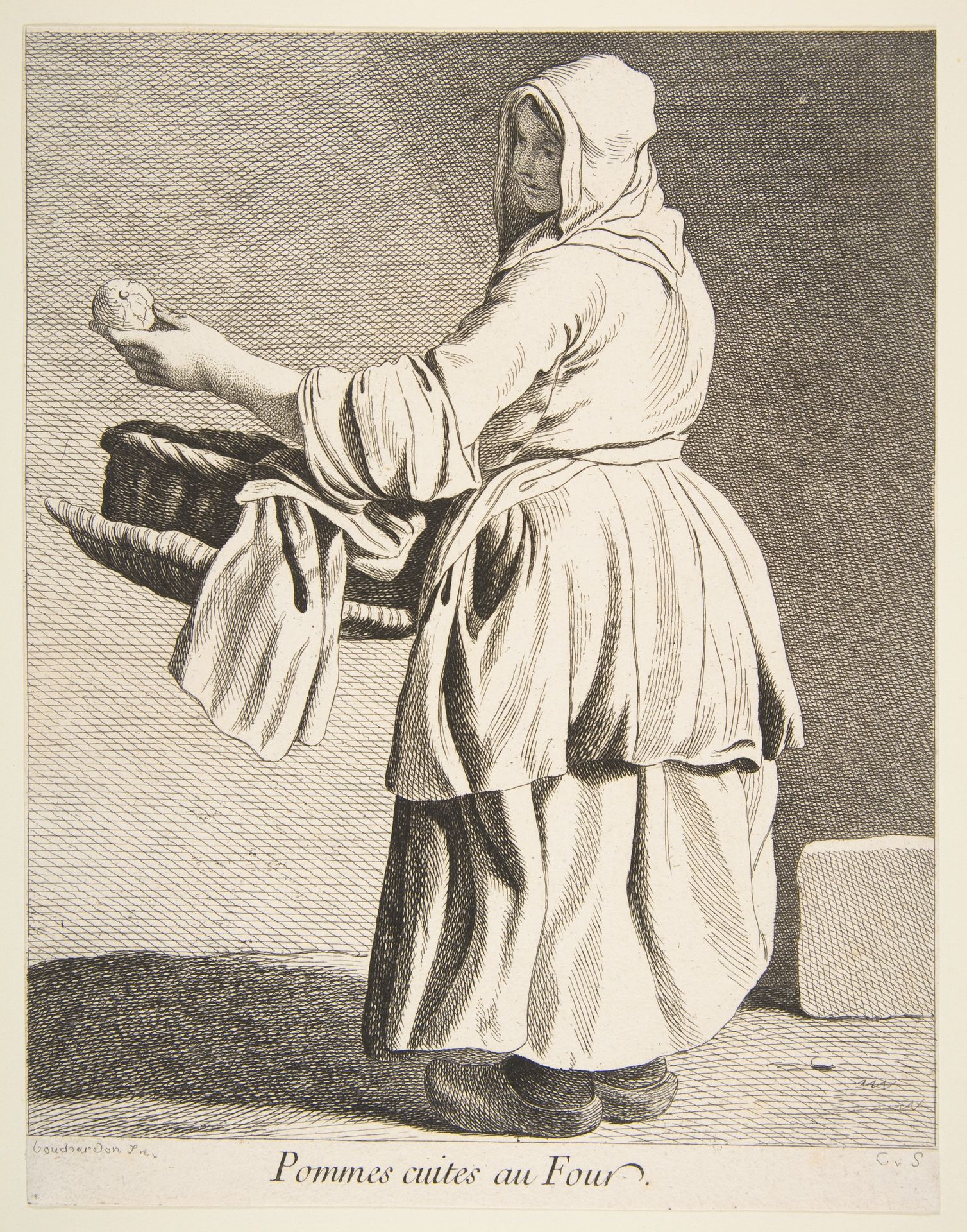 Cooked Apple Seller by Anne Claude Philippe Caylus