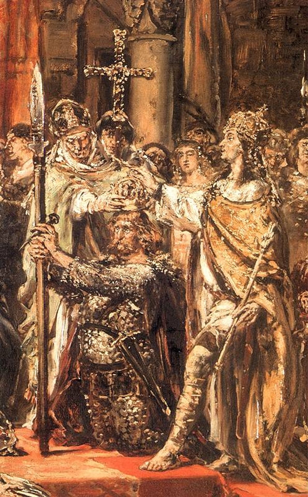 Coronation by Jan Matejko