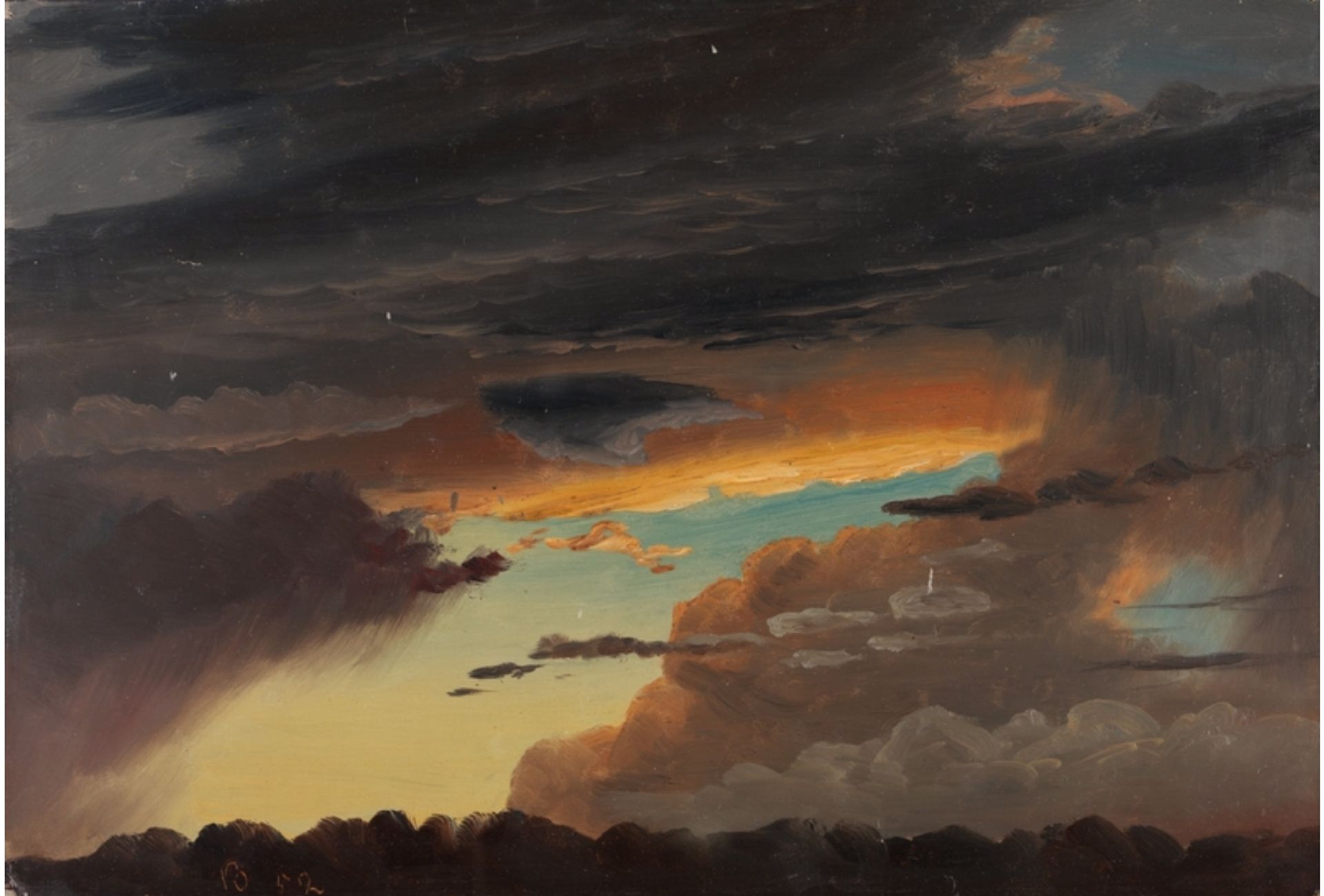 Skystudie by Knud Baade