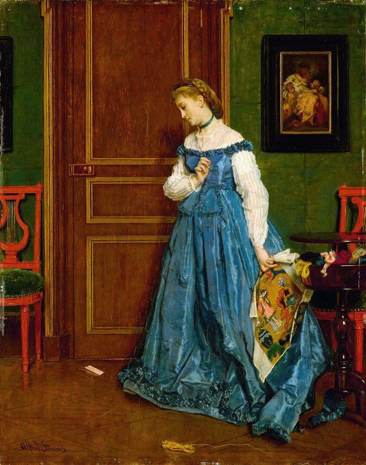 Hesitation by Alfred Stevens
