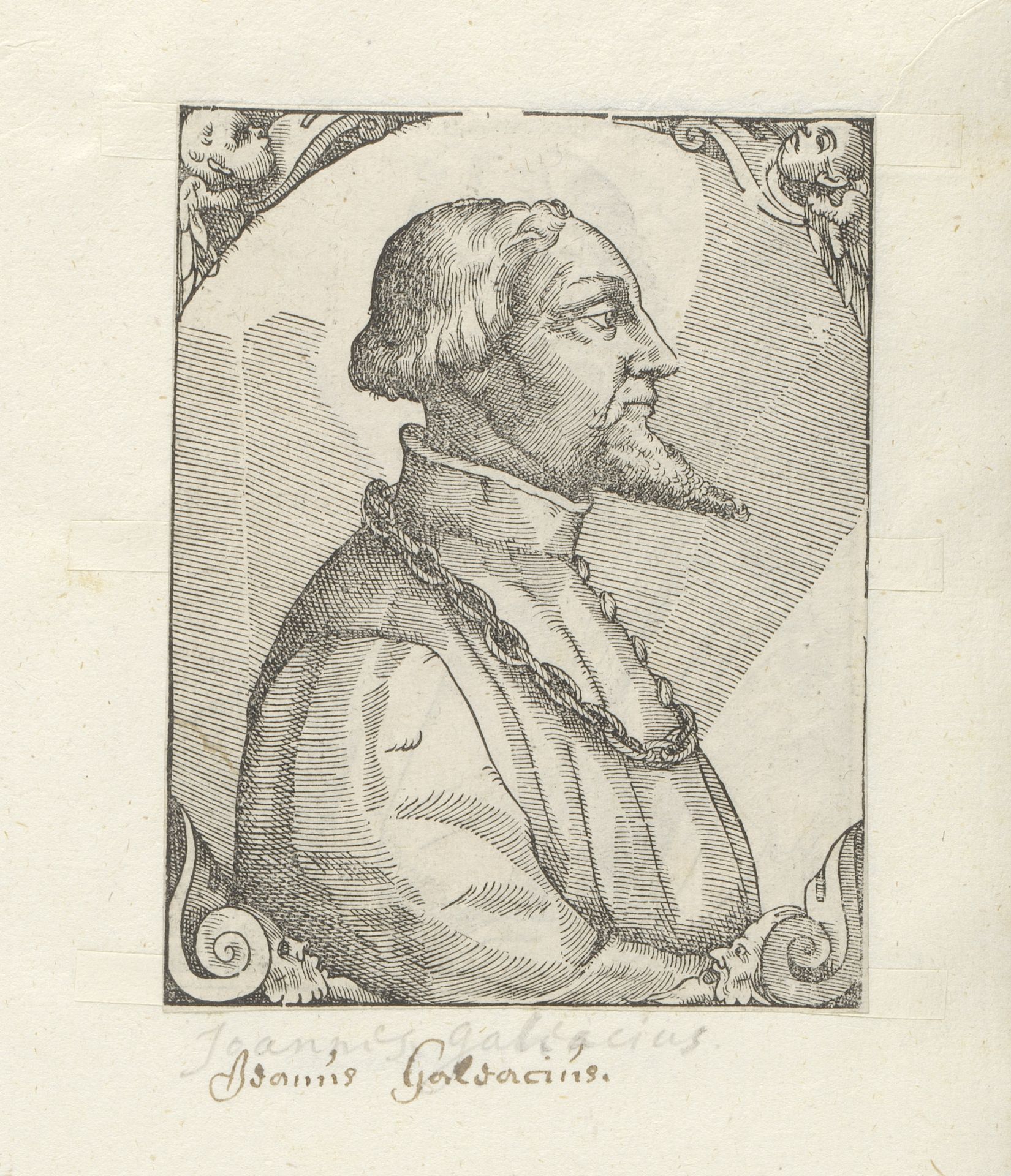 Portret van Gian Galeazzo Visconti by Anonymous