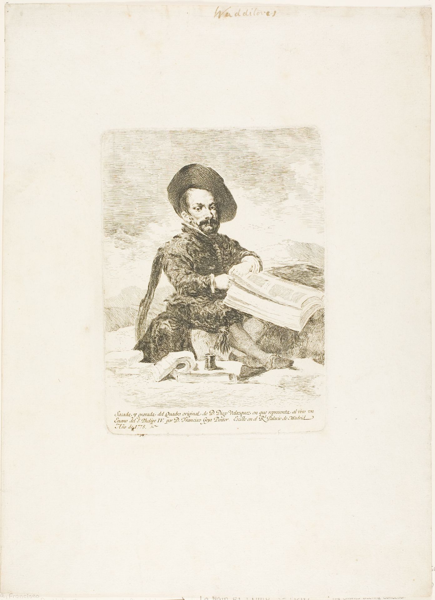 A Dwarf by Francisco de Goya