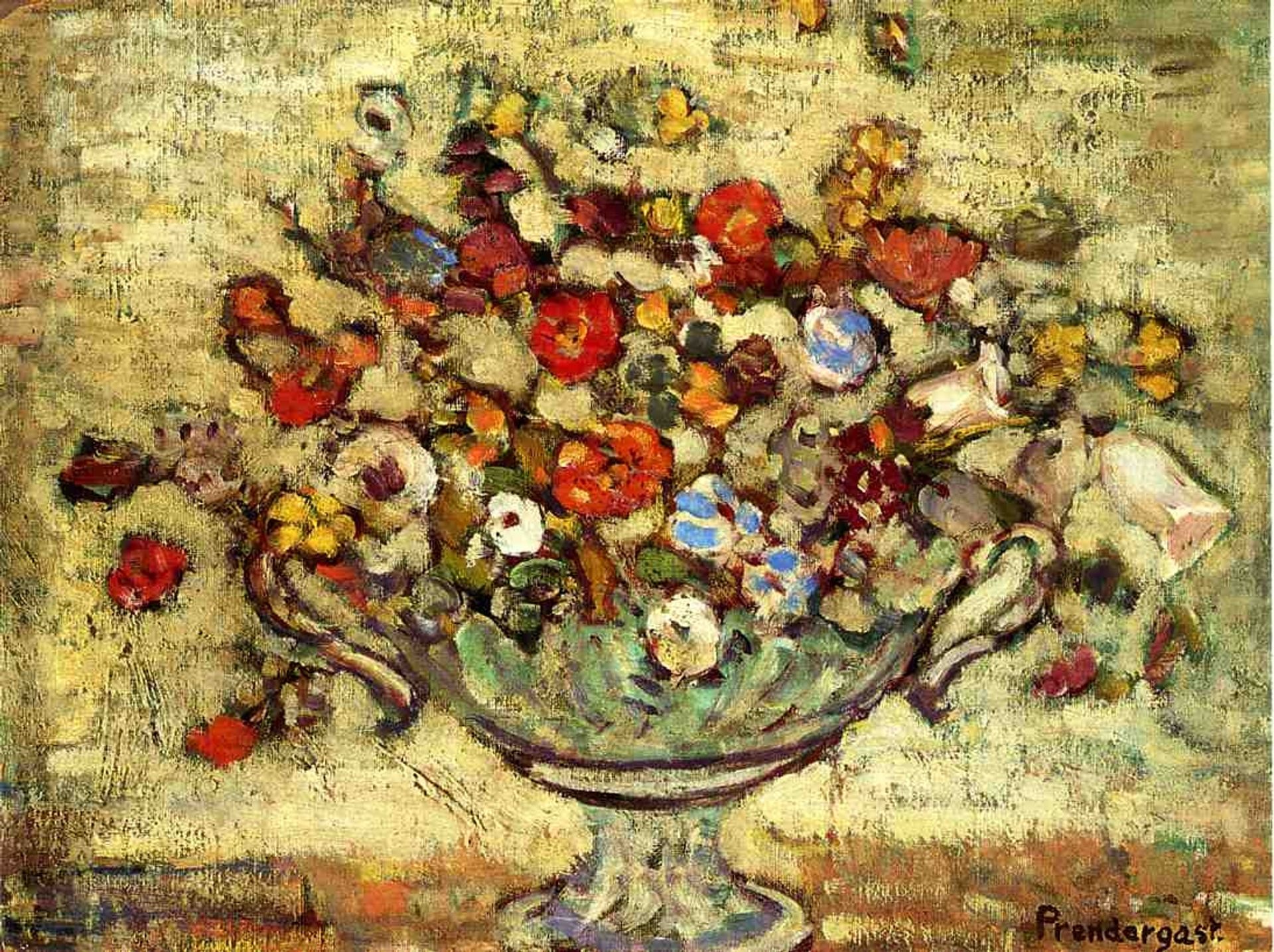 Floral Still Life by Maurice Prendergast