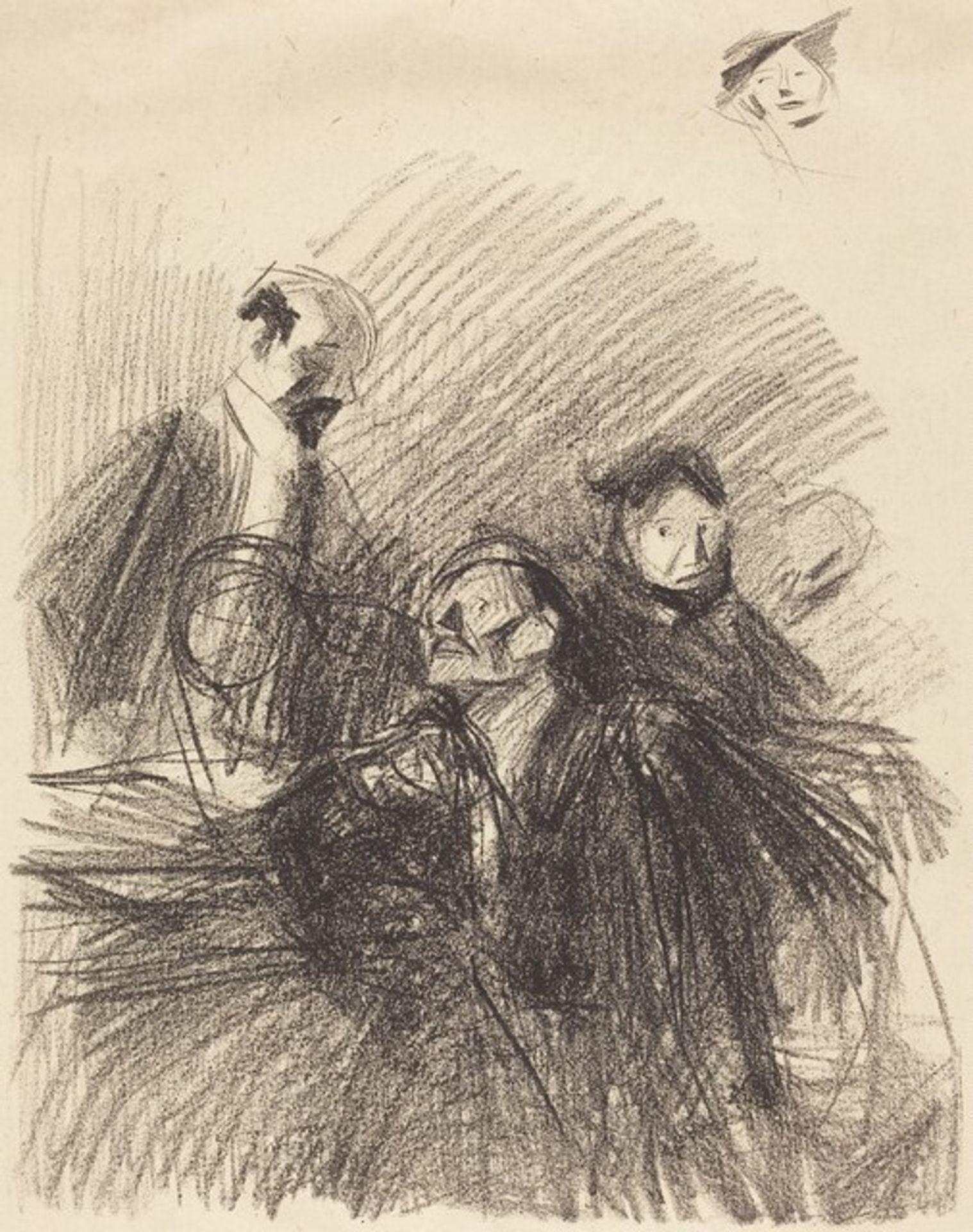Scene of a Hearing by Jean-Louis Forain