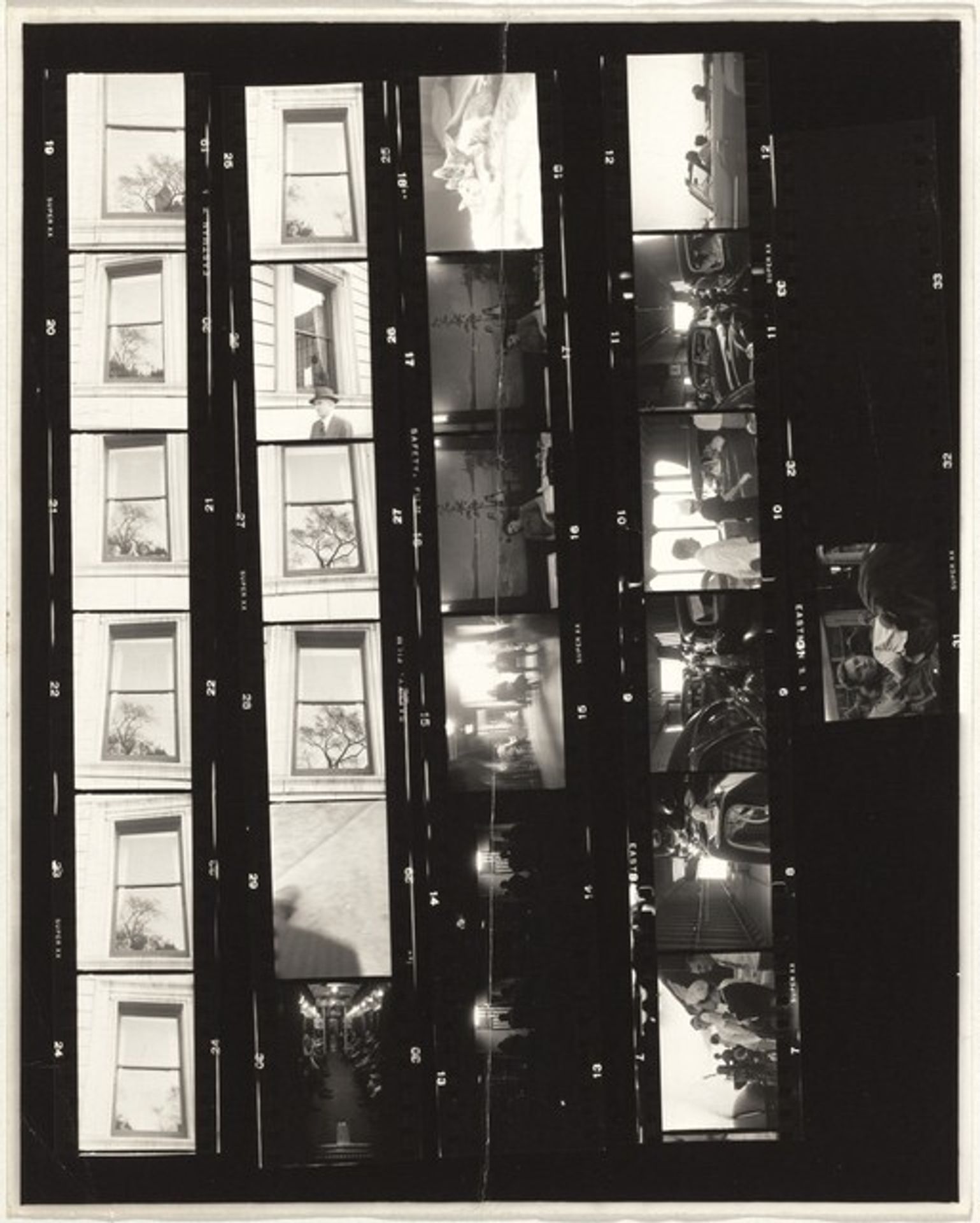 Early New York City no number by Robert Frank