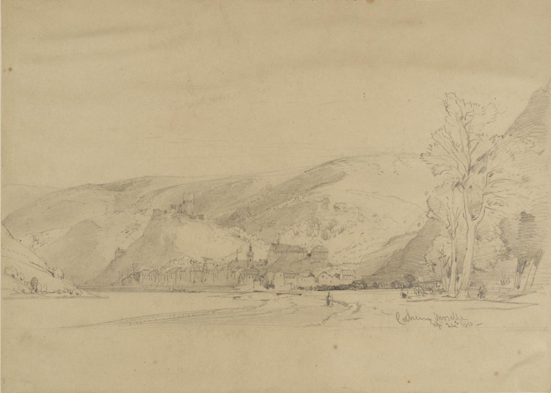 Cochem by William Callow