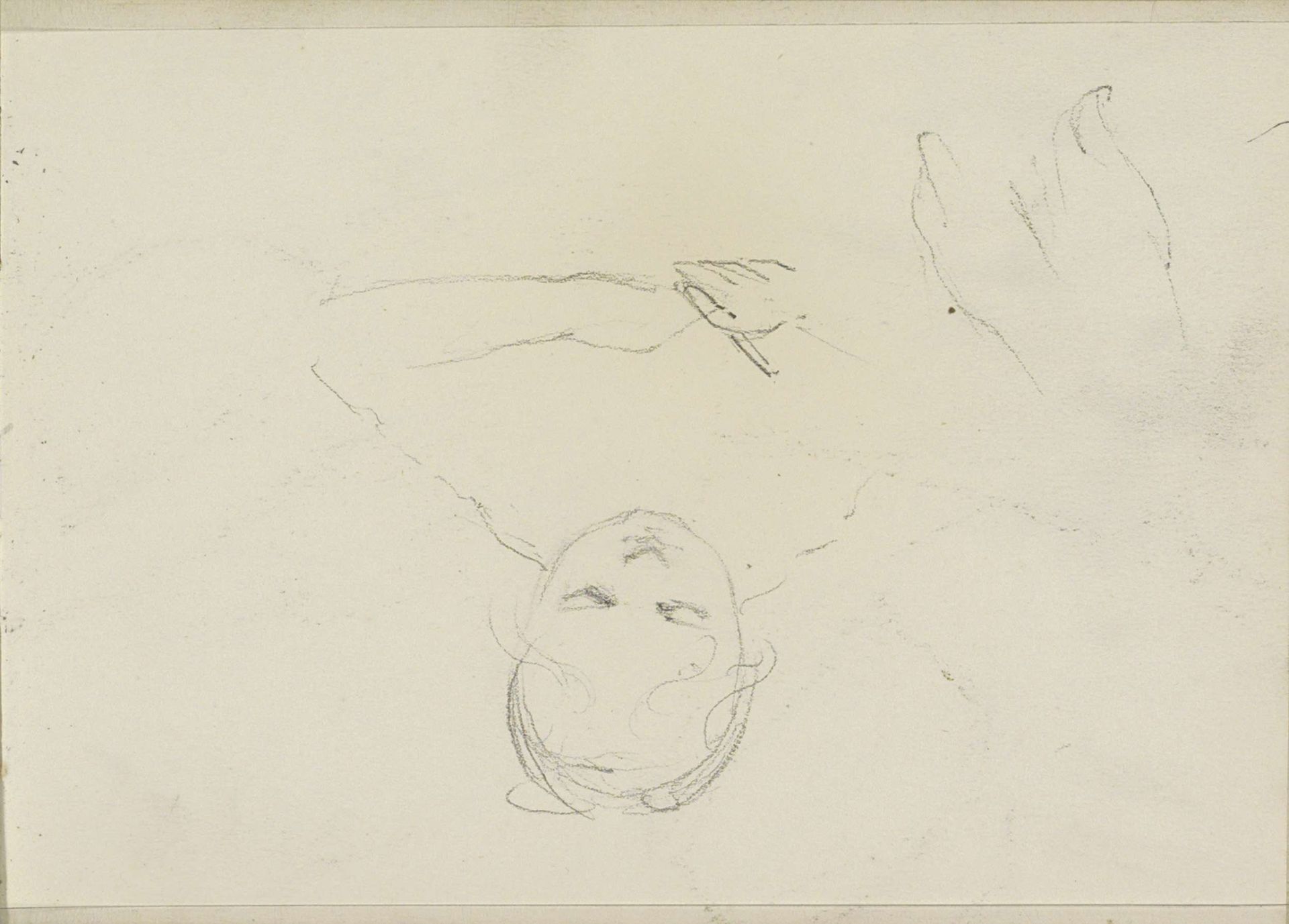 Schrijvend meisje by Bramine Hubrecht