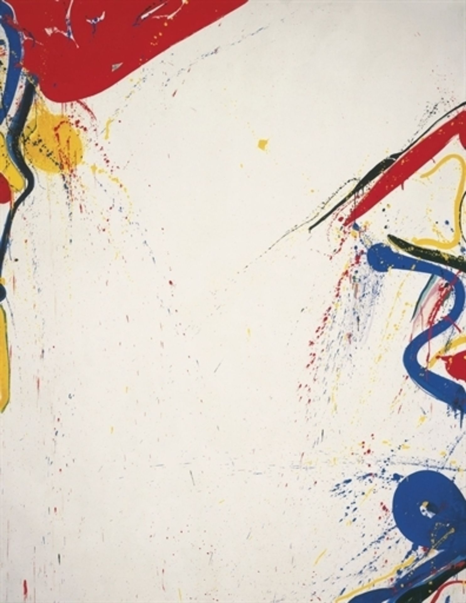 When White by Sam Francis