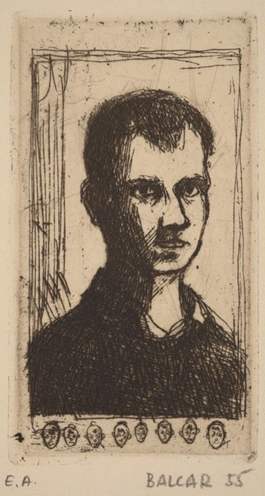Self-Portrait II by Jirí Balcar