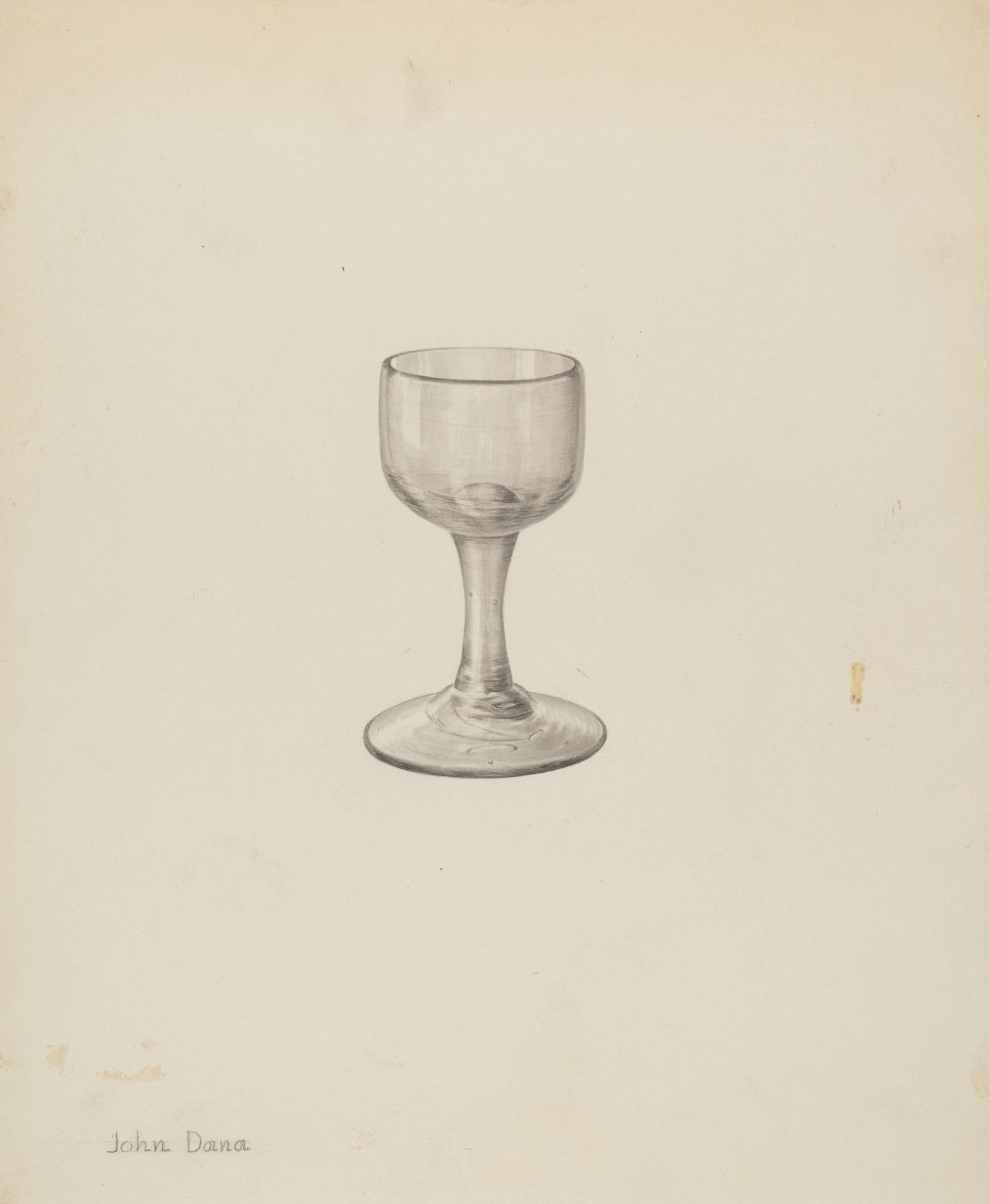 Wine Glass by John Dana