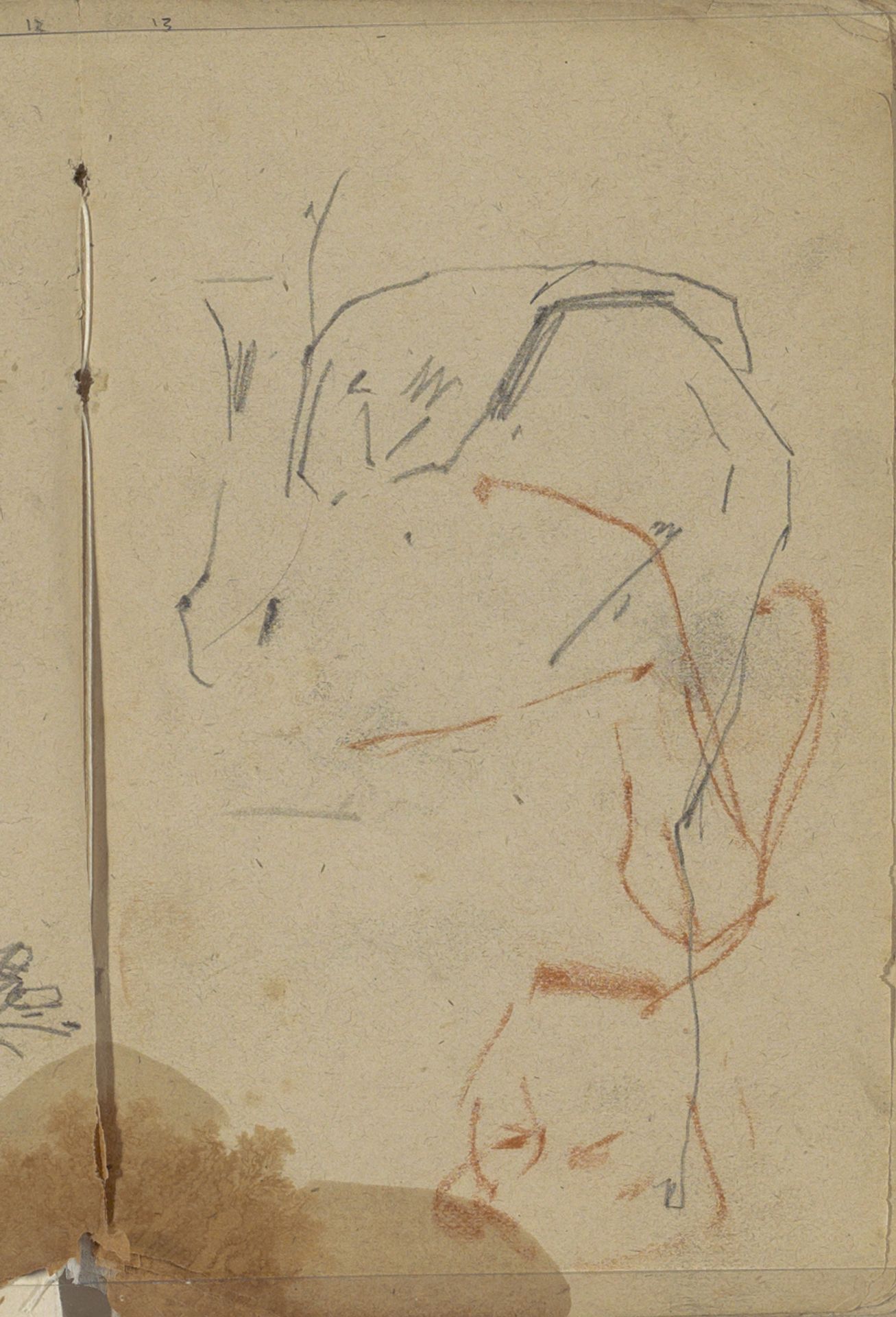 Studieblad by George Hendrik Breitner