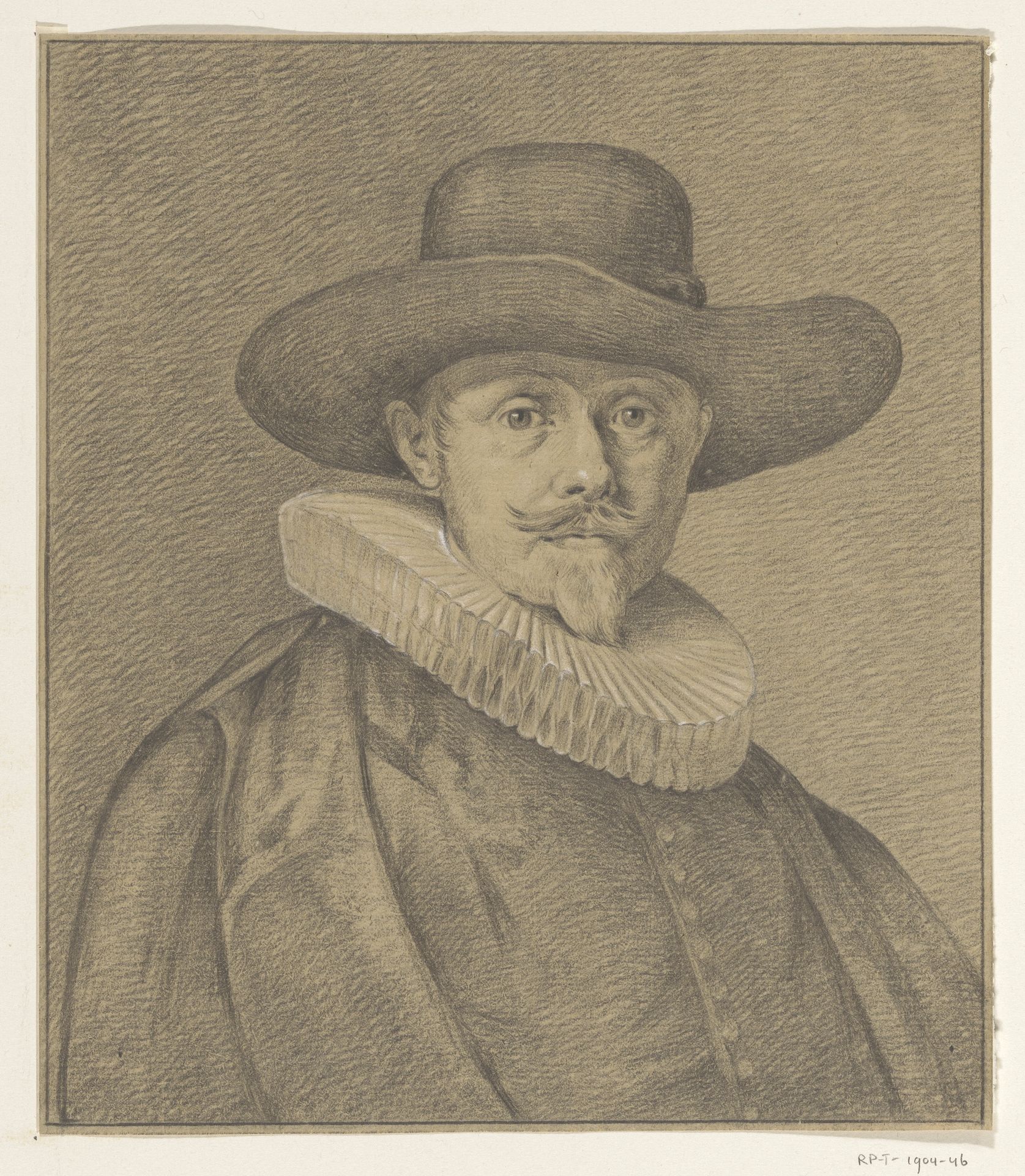 Portret van Aelbert Cuyper by Jean Bernard
