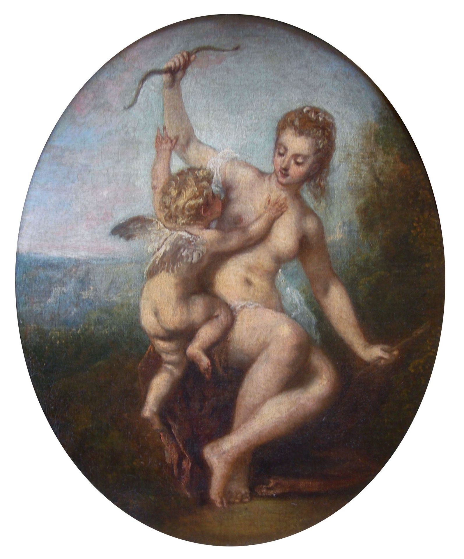 Cupid Disarmed by Jean-Antoine Watteau