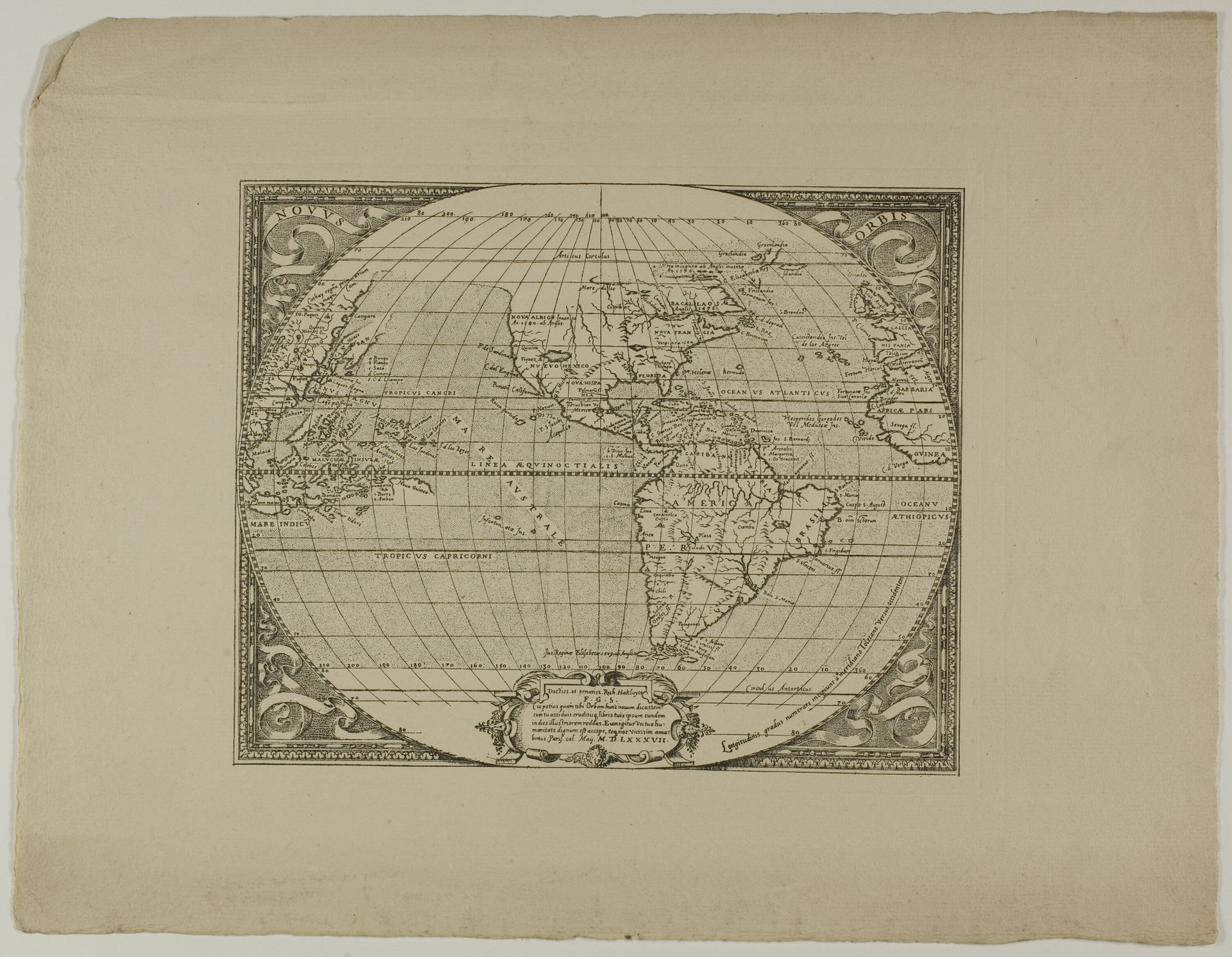 Novus Orbis by Richard Hakluyt