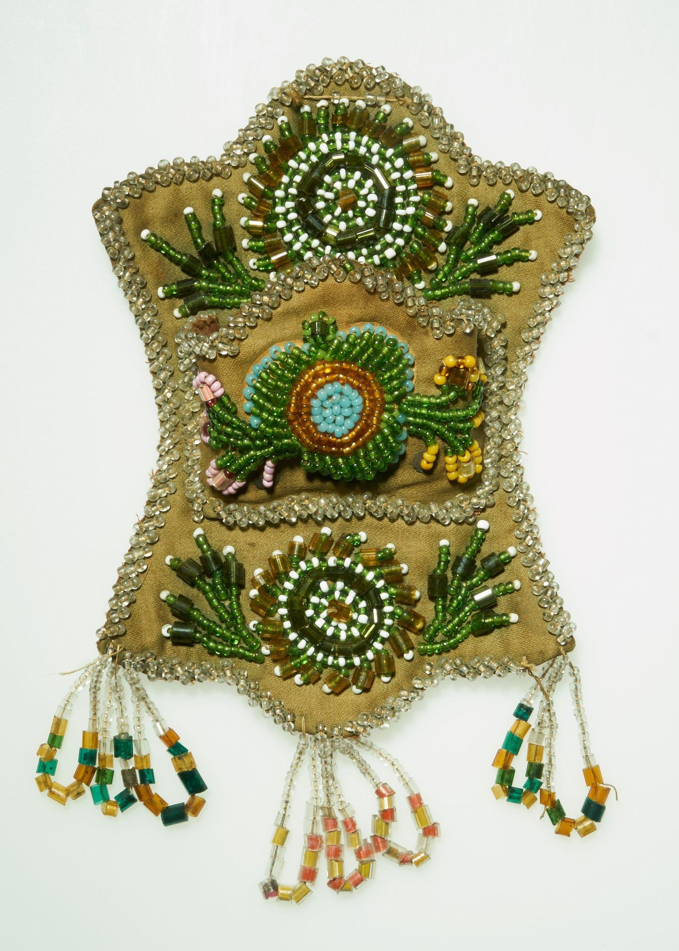 Wall pocket (or match safe) whimsey by Haudenosaunee (Iroquois)