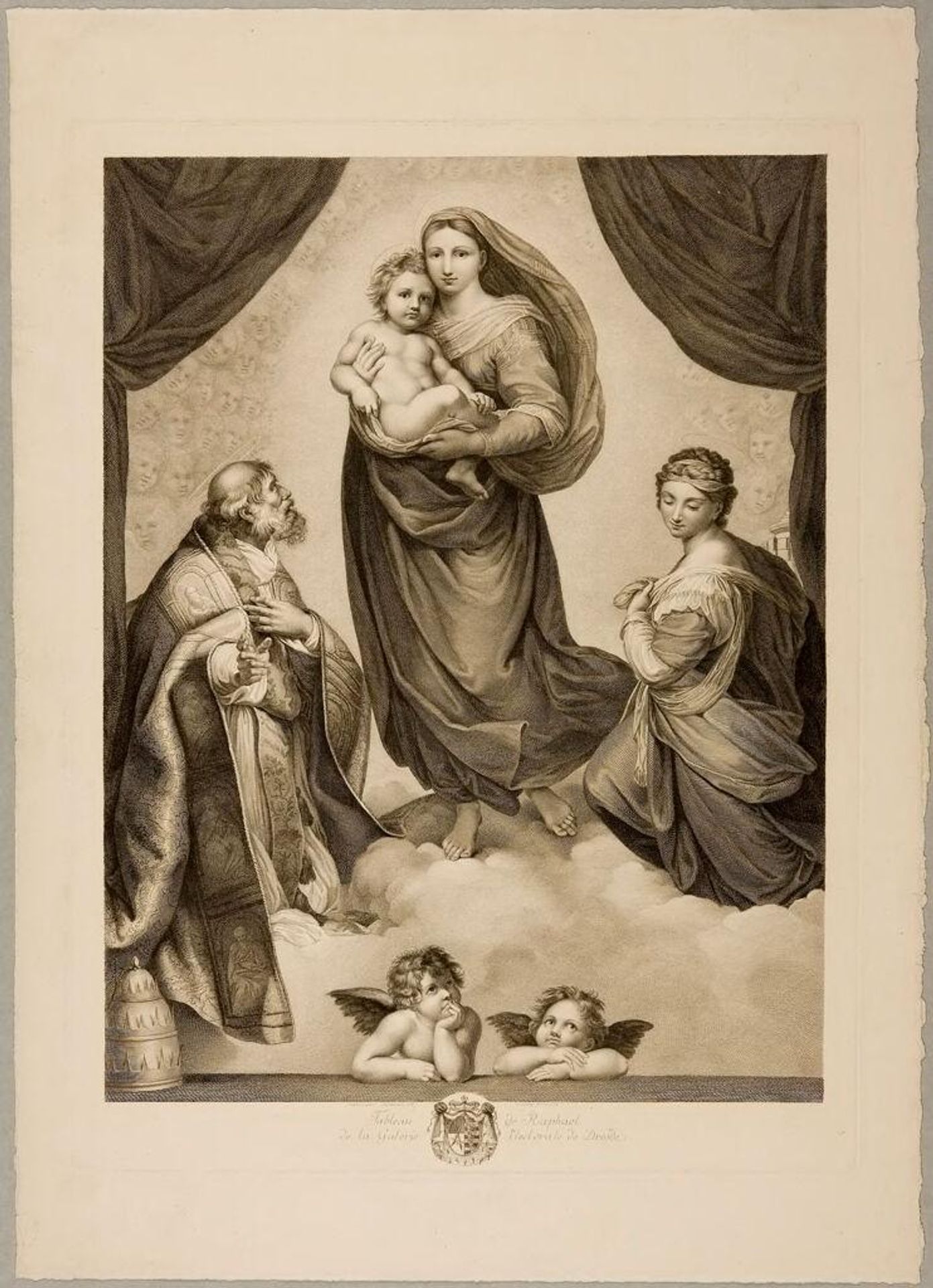 Sistine Madonna by Christian Gottfried Schulze