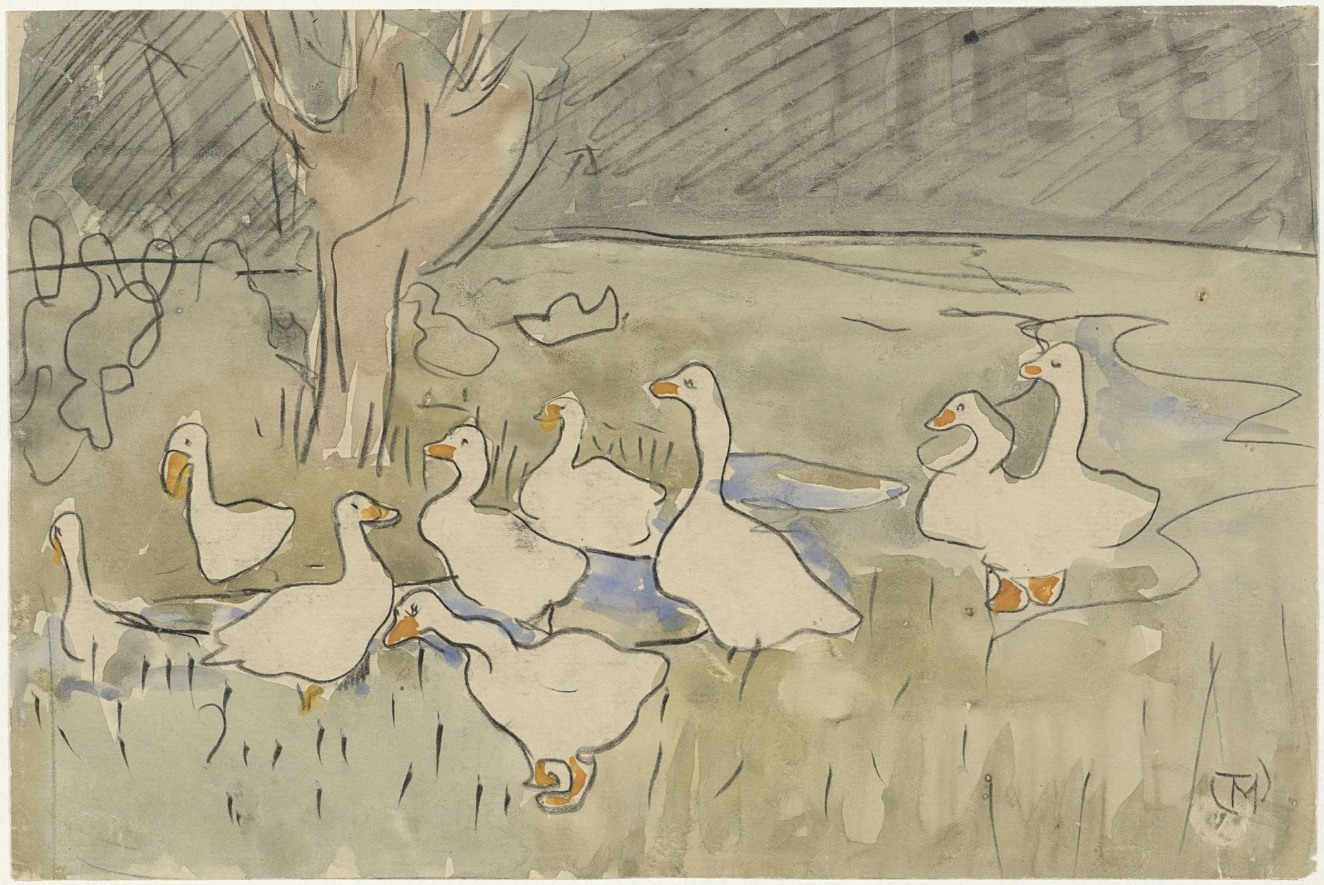 Ducks by Theo van Hoytema