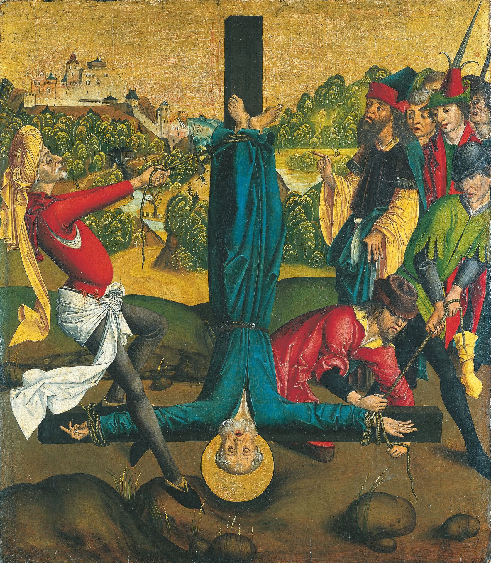 The Martyrdom of St Peter by Anonymous