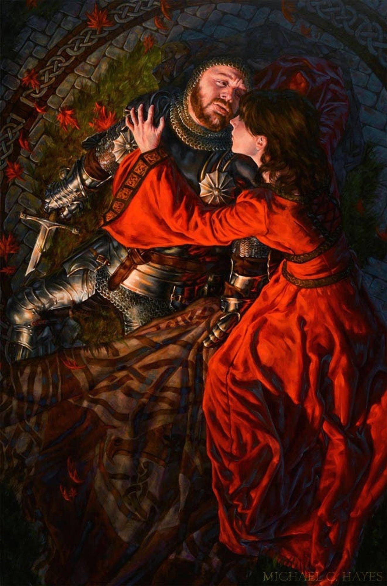 Death of Arthur by Michael C. Hayes