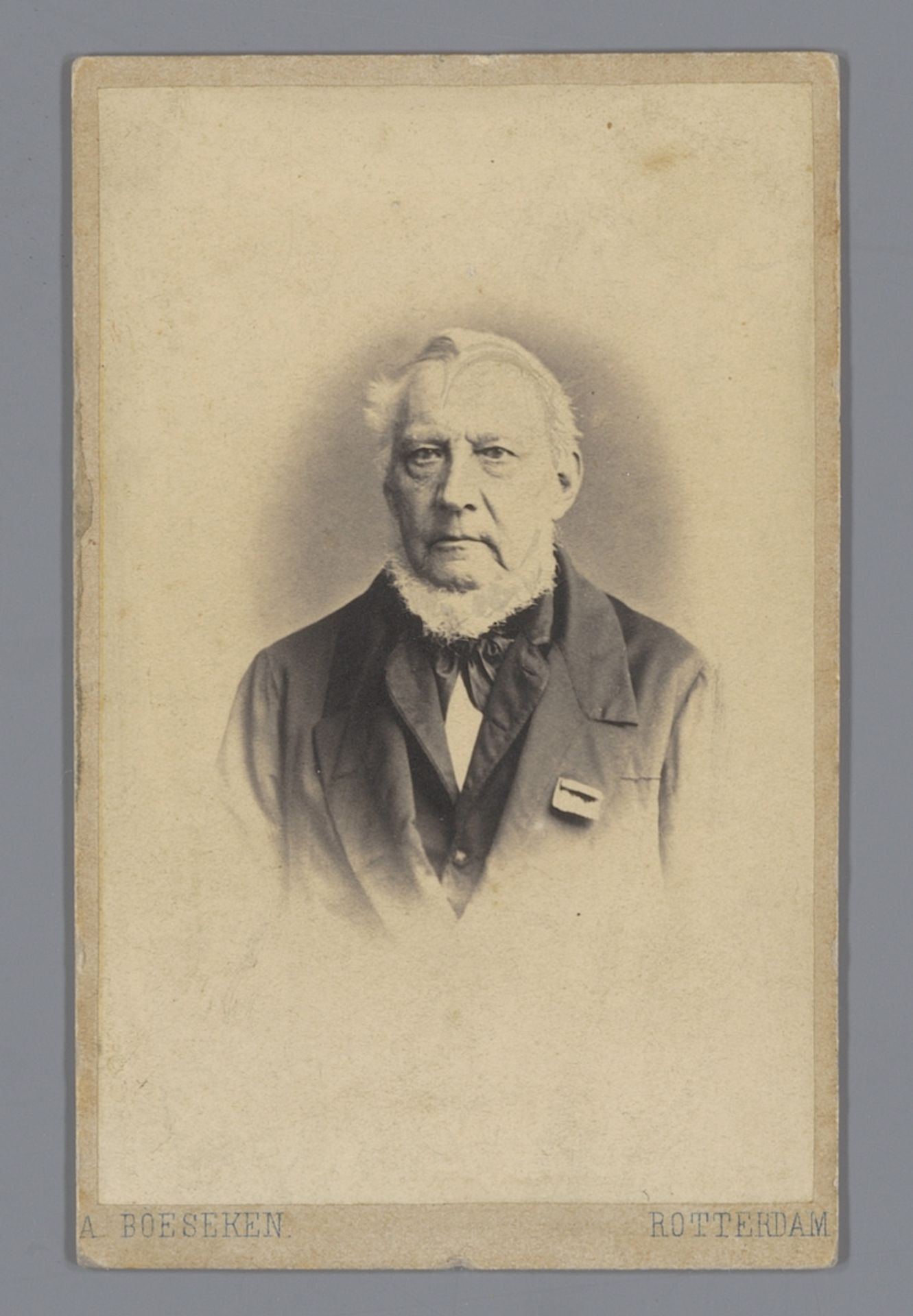 Portret van C.J. baron Krayenhoff by A. Böeseken