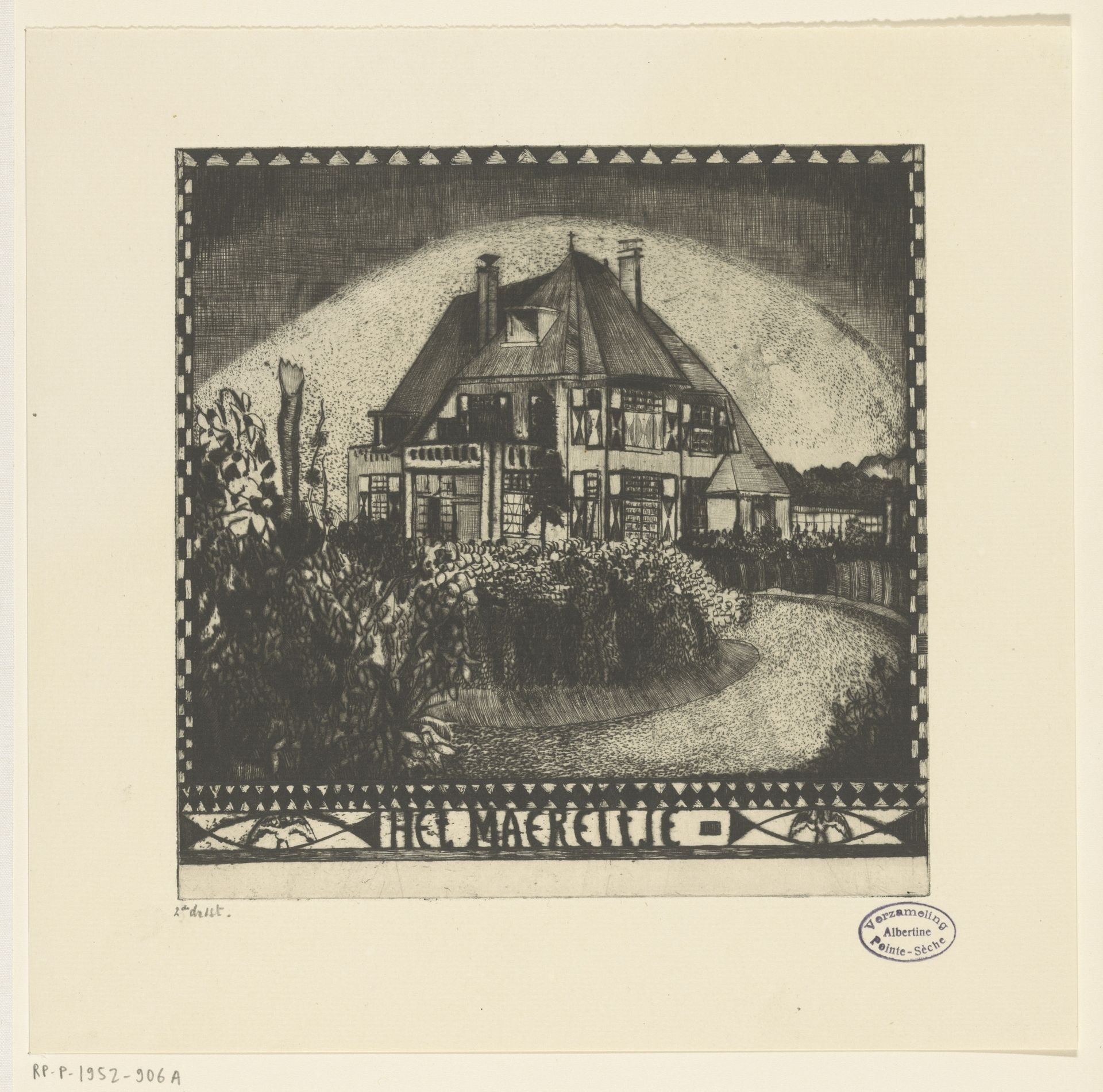 Het Maereltje by Lodewijk Schelfhout