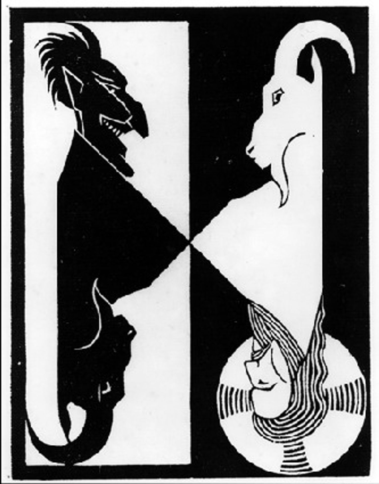 Flor de Pascua - The Scapegoat by M.C. Escher