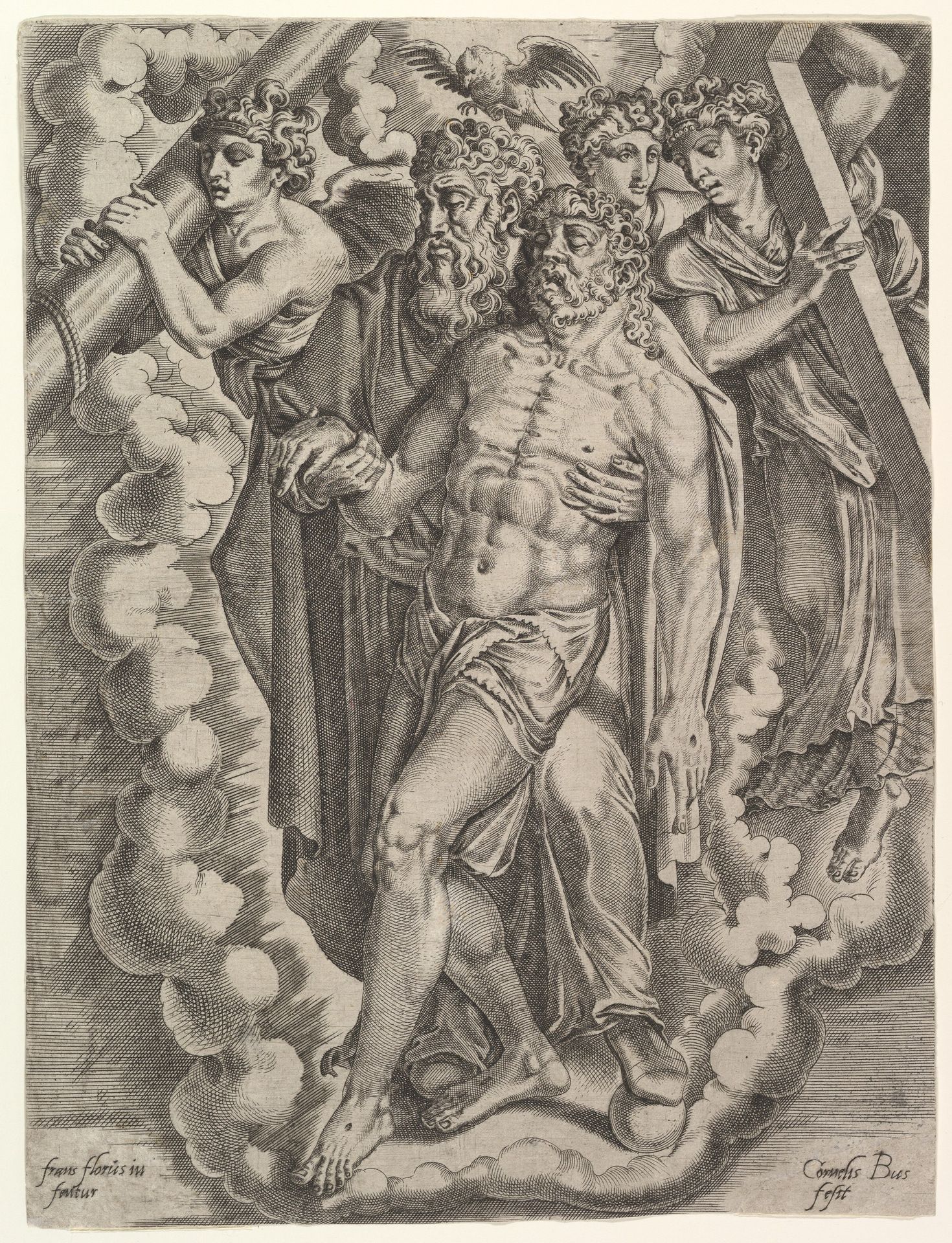 The Trinity by Cornelis Bos