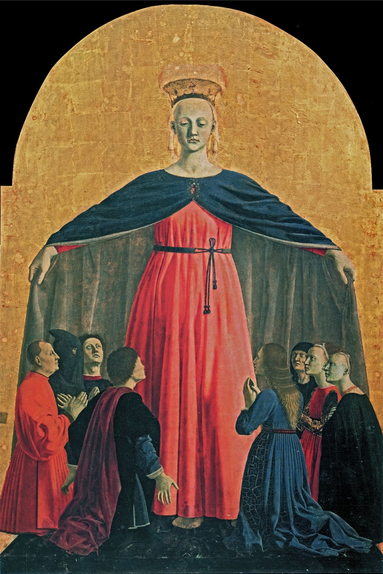 The Madonna of Mercy by Piero della Francesca