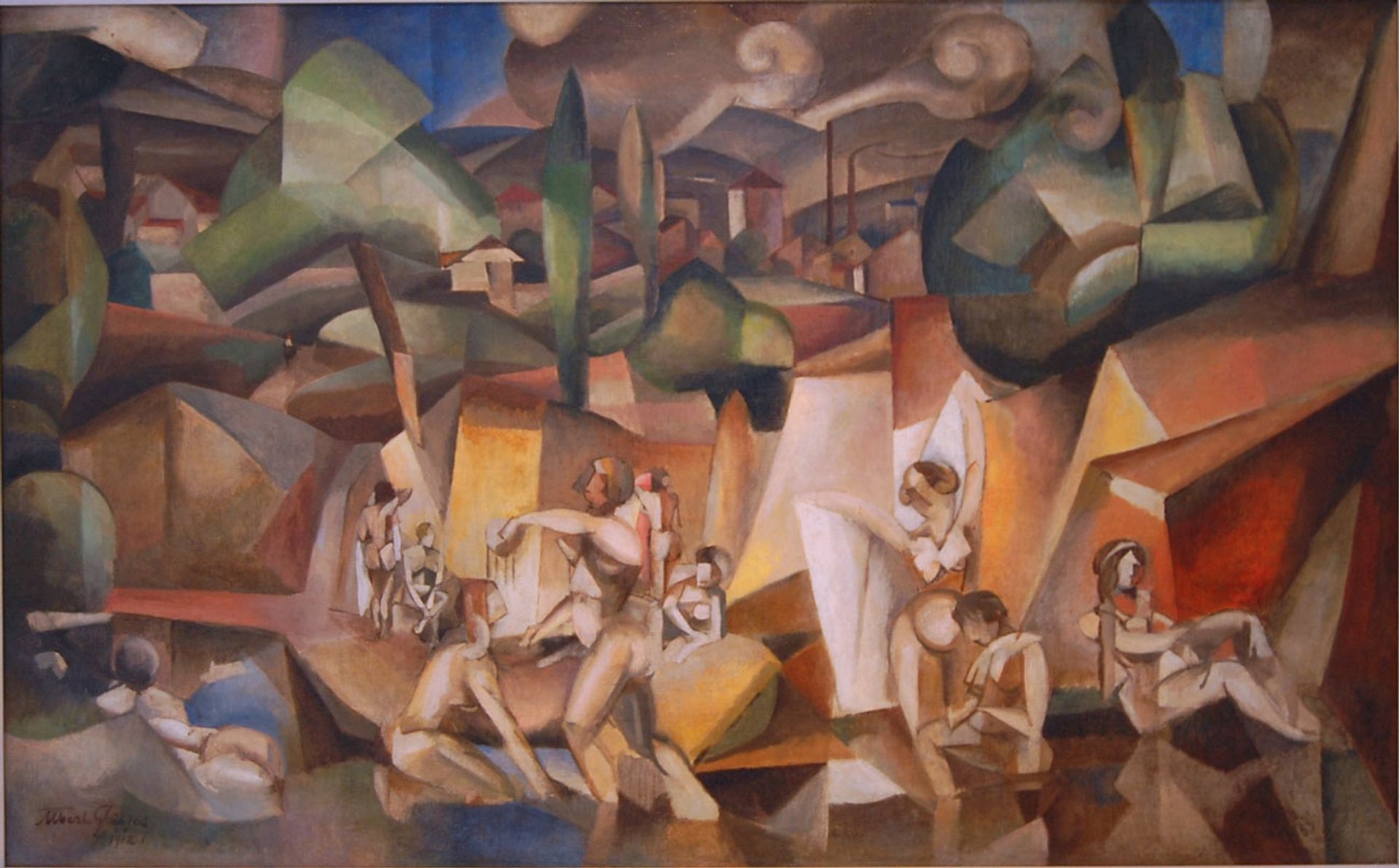 The Swimmers by Albert Gleizes