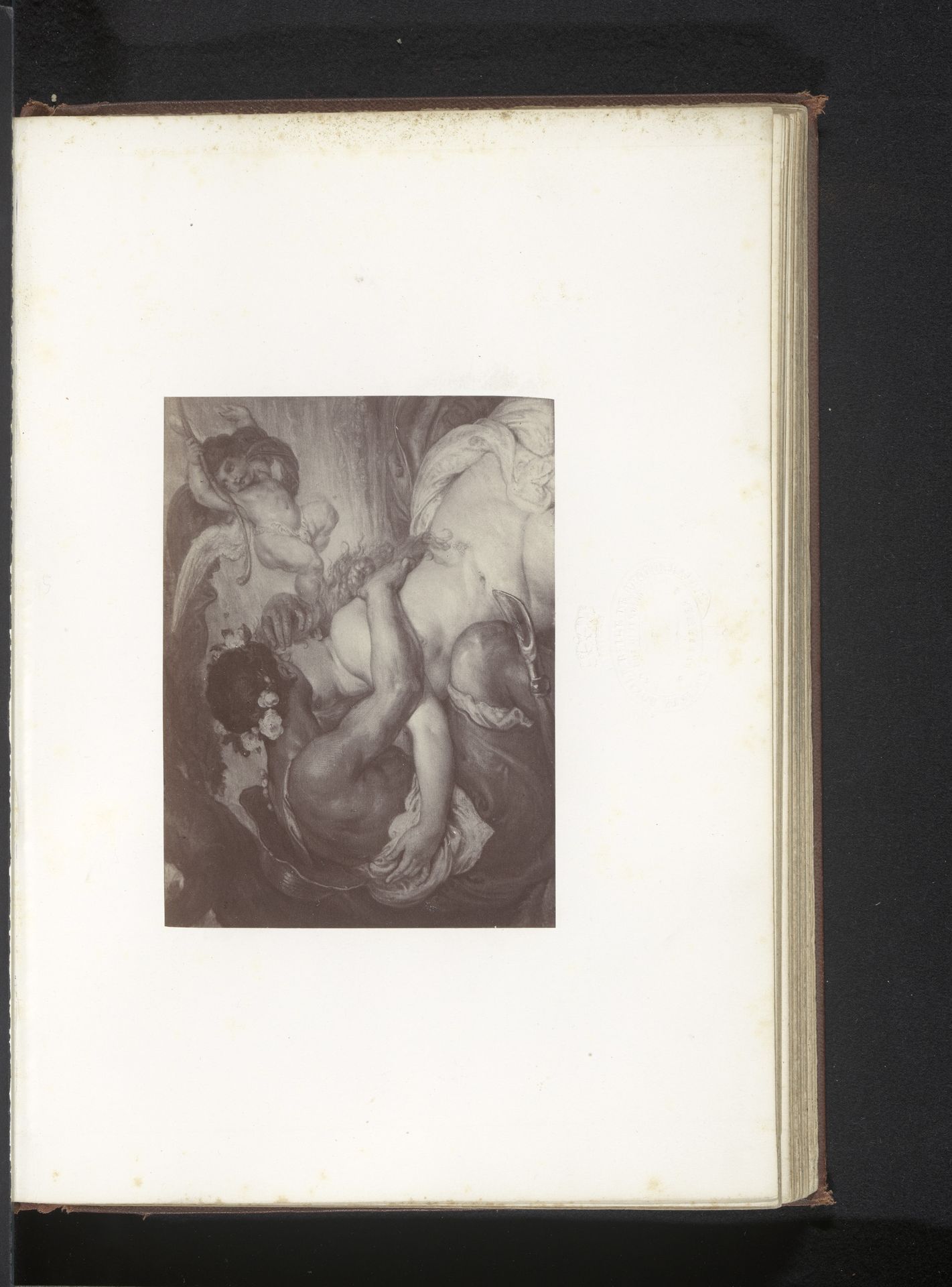 Fotoreproductie van Filosofischer dan men denkt door Antoine Wiertz by Edmond Fierlants