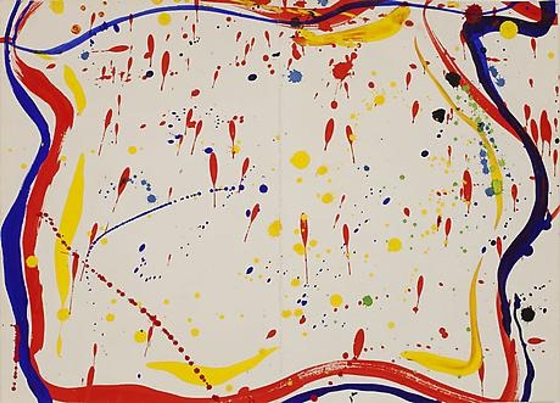 Untitled by Sam Francis