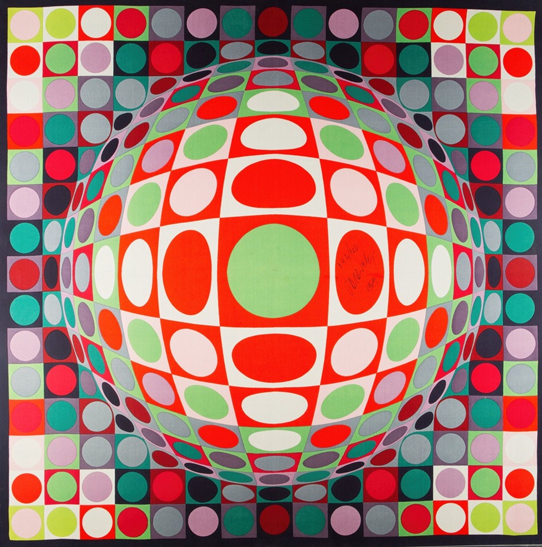 Vega MC Positive by Victor Vasarely