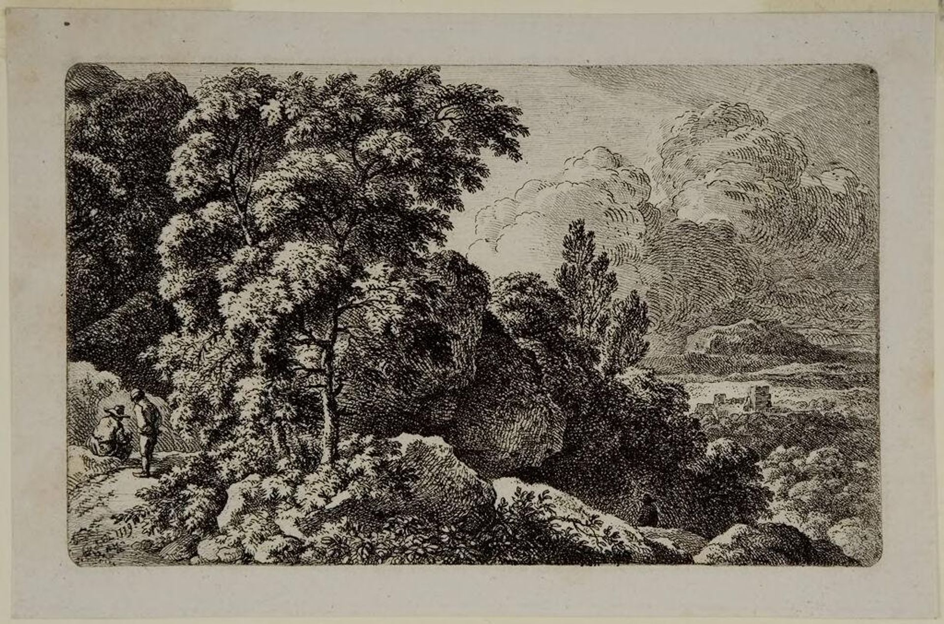 The Path in the Rocks by Ferdinand Kobell