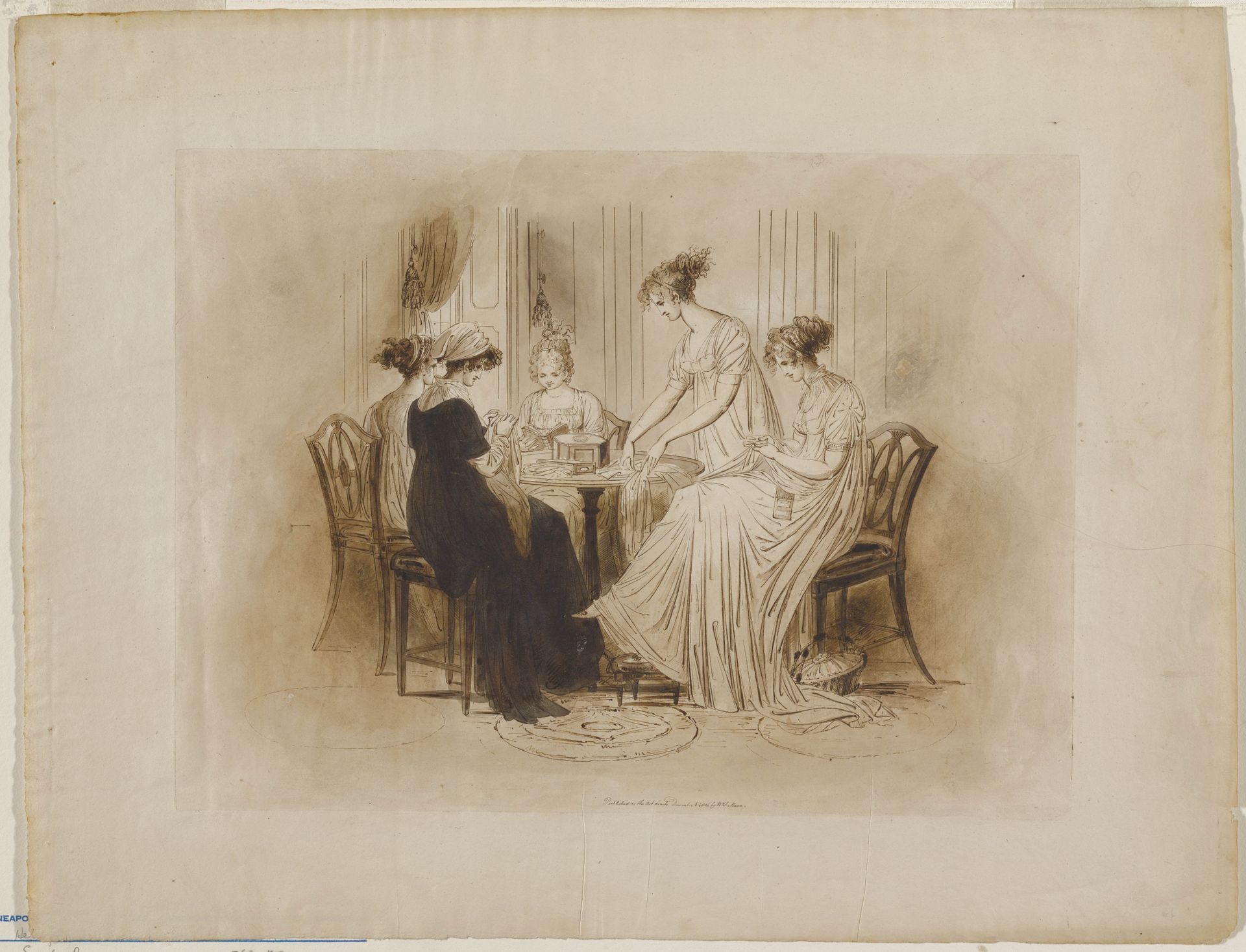 The Sewing Circle by Henry Moses