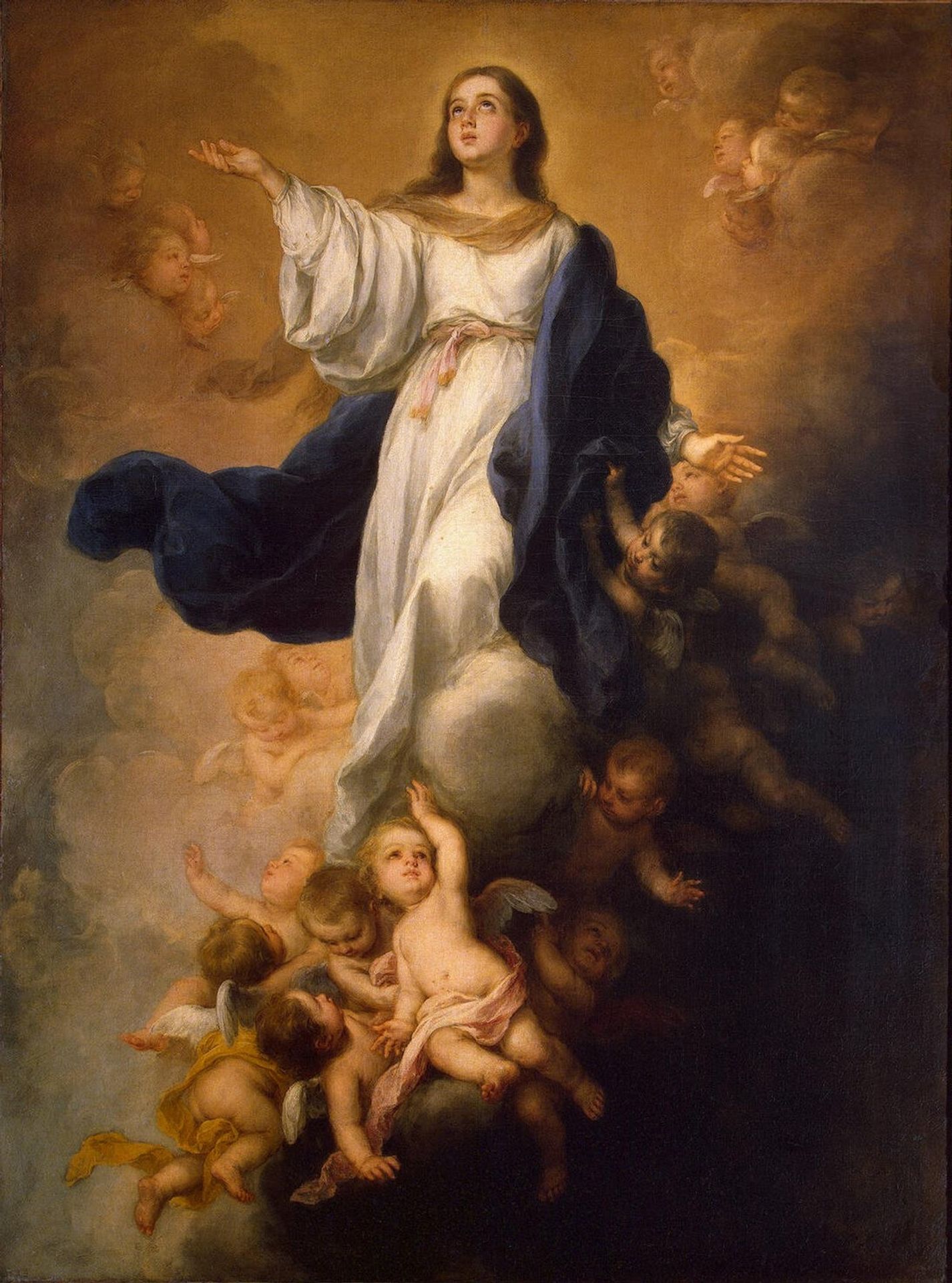 The Assumption of the Virgin by Bartolomé Estebán Murillo