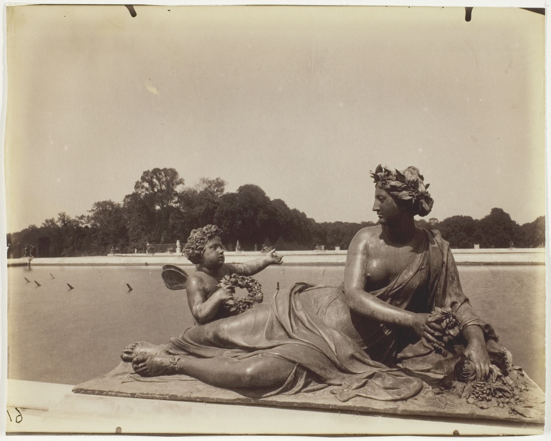 Versailles, Coin de Parc by Eugène Atget