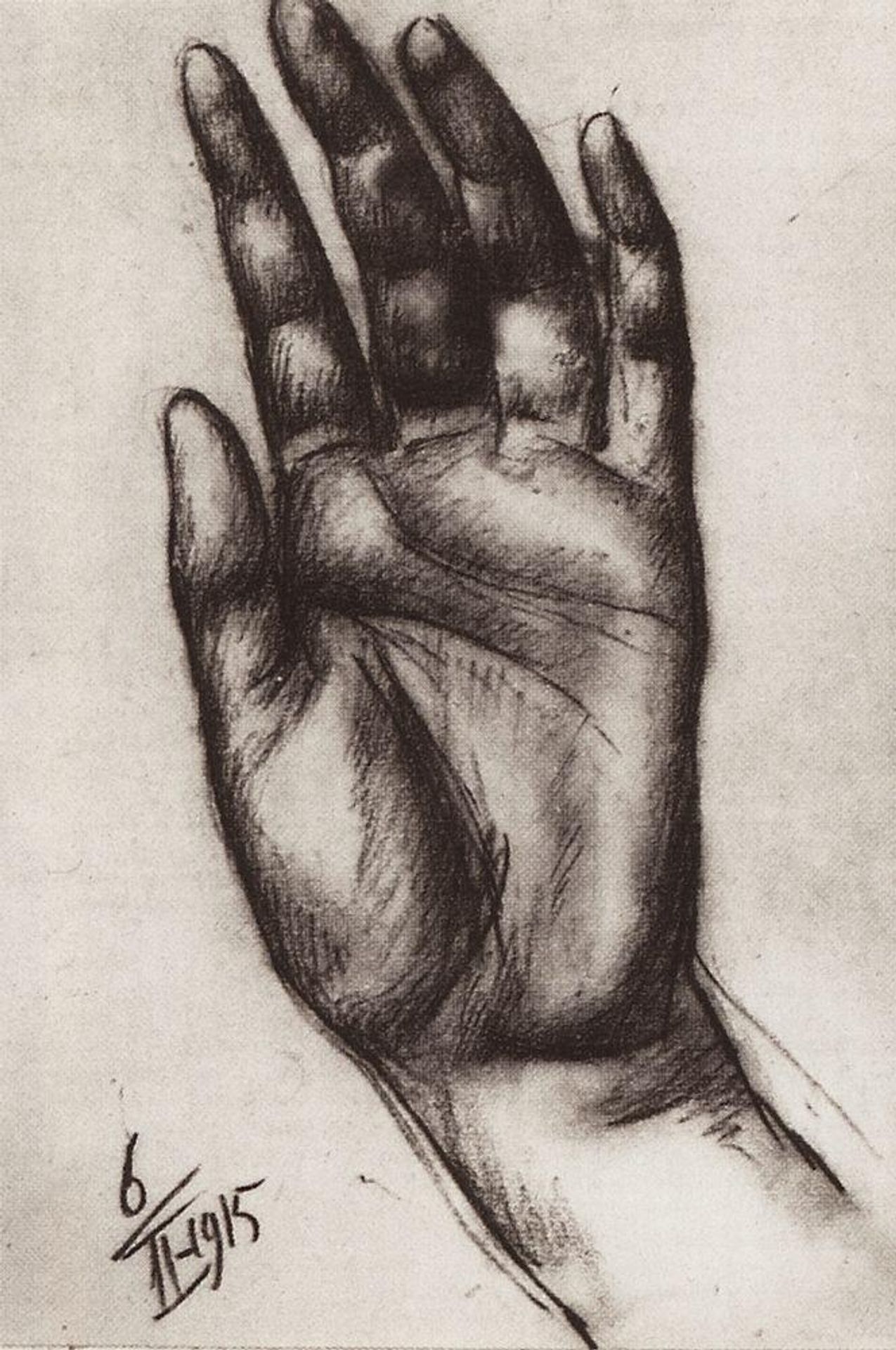 Hand by Kuzma Petrov-Vodkin
