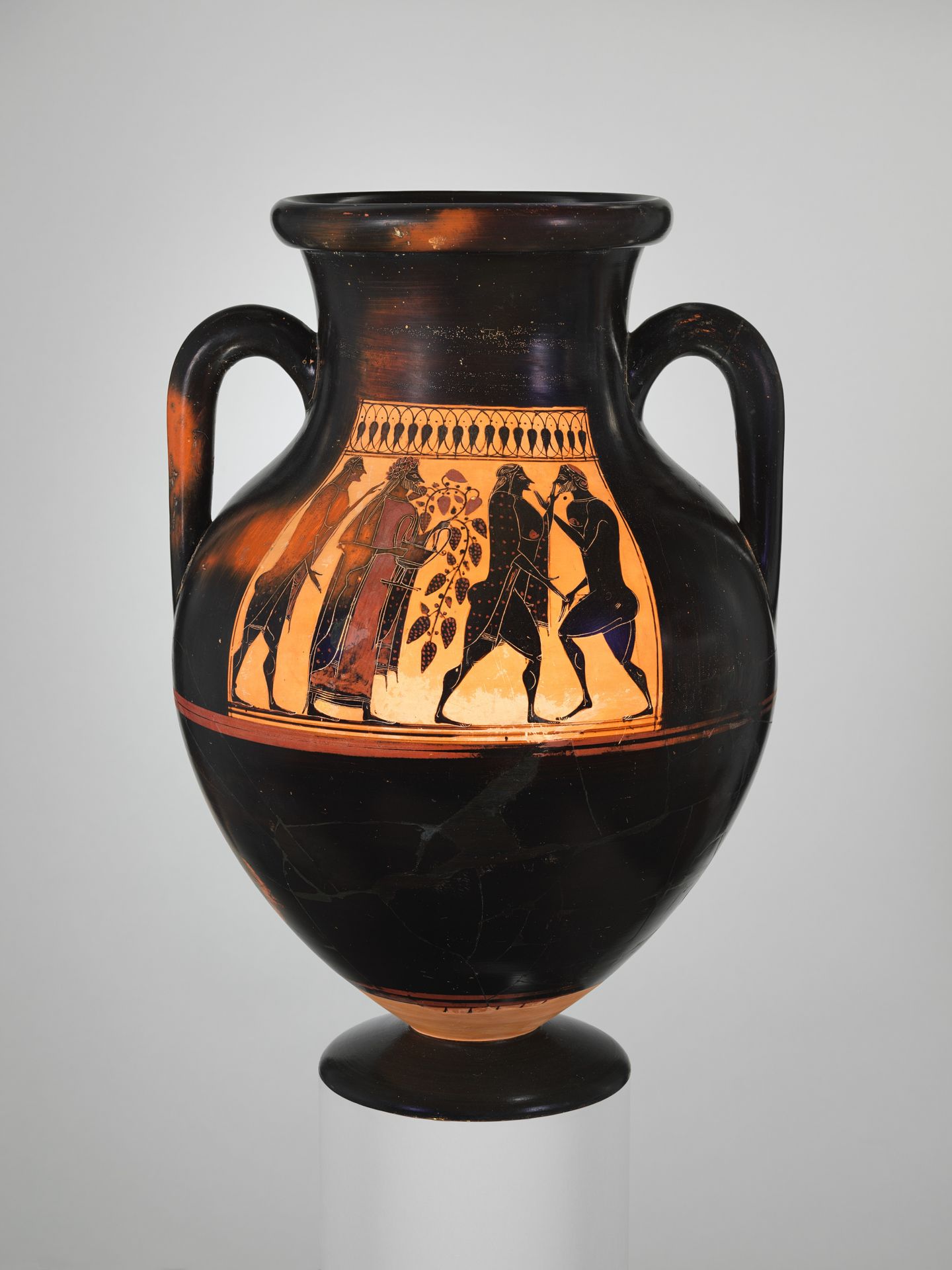Terracotta amphora (jar) by Affecter