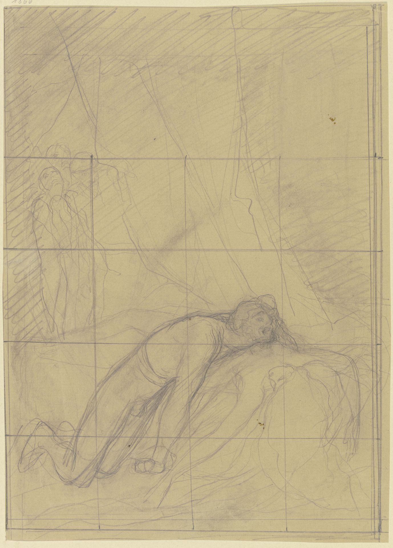Othello und die getötete Desdemona by Victor Müller