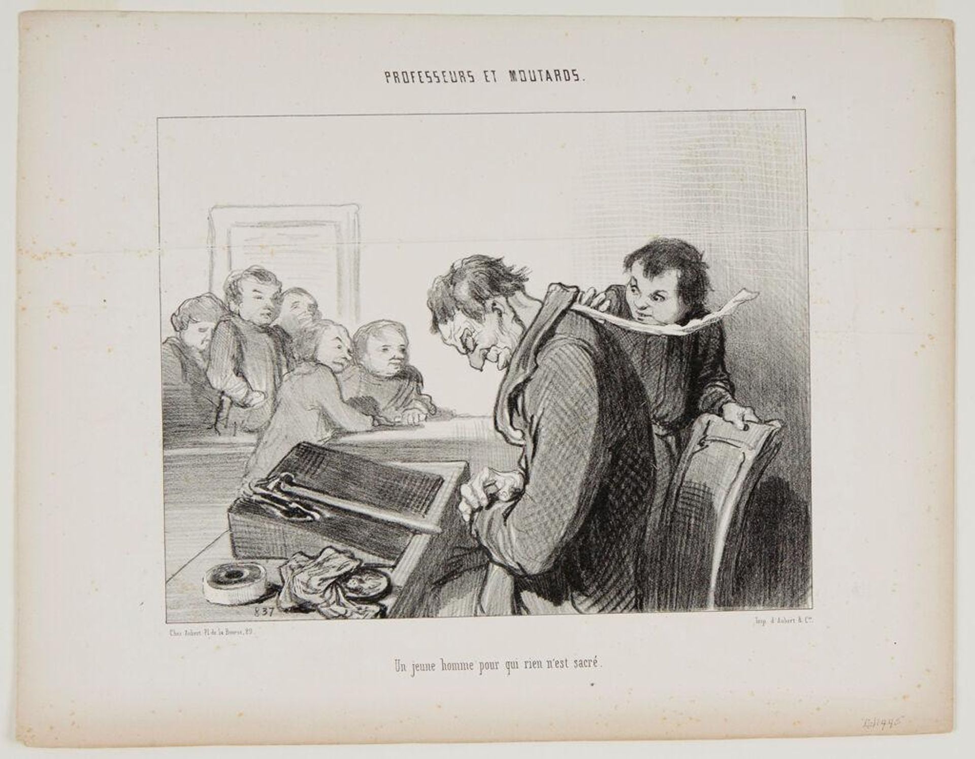 A Young Man to Whom Nothing Is Sacred by Honoré Daumier