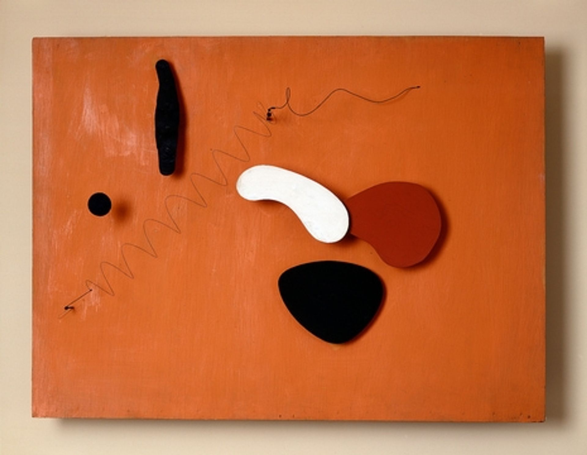 THE ORANGE PANEL by Alexander Calder