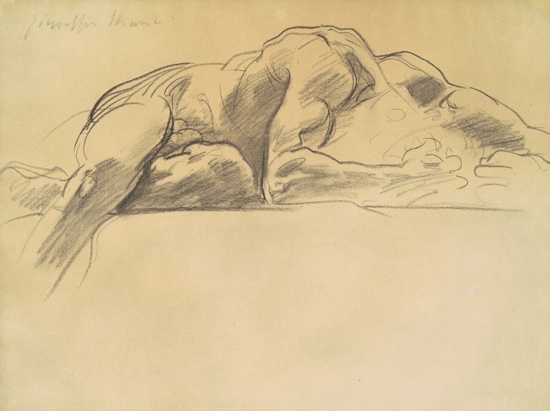 Study for ‘Hell’ by John Singer Sargent