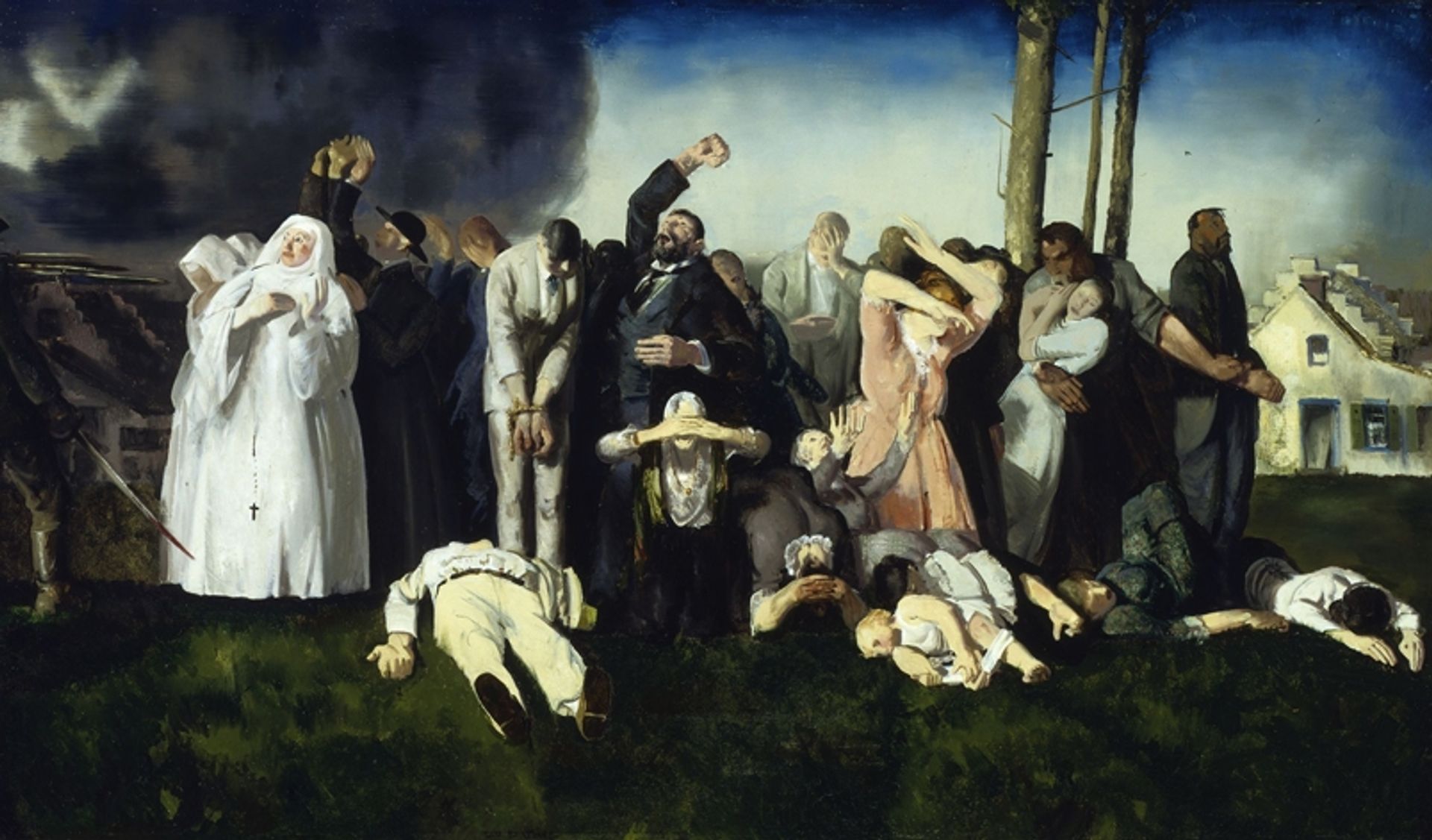 Massacre at Dinant by George Wesley Bellows