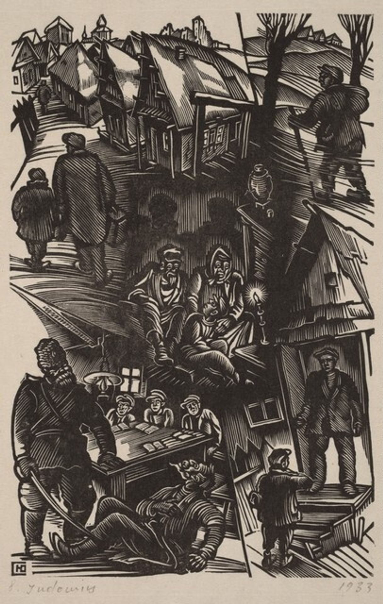 5 Vignettes by Solomon Borisovich Judovin