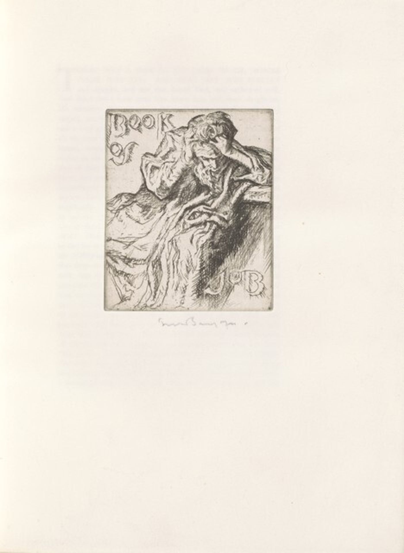 The Book of Job by Frank Brangwyn