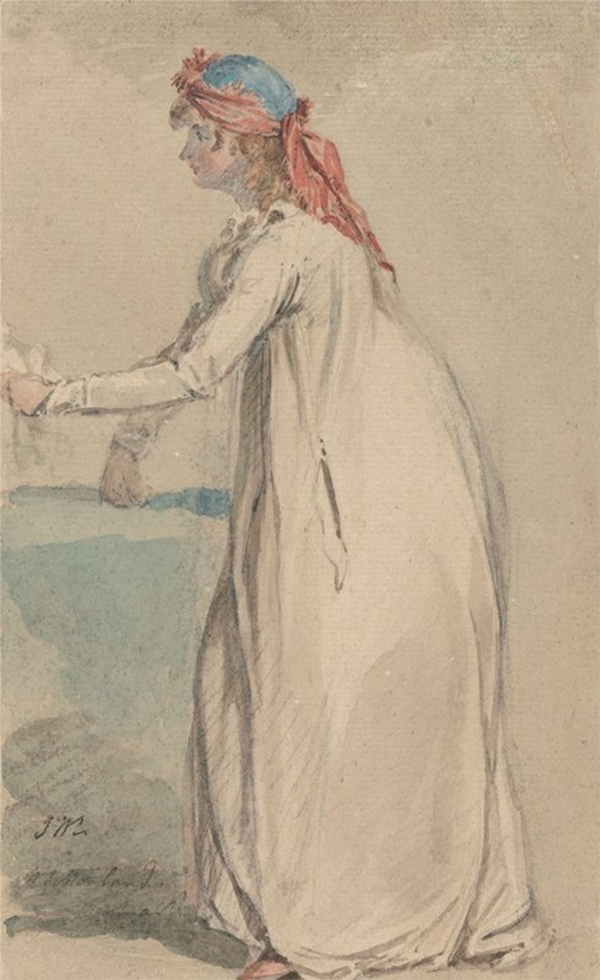 Mrs. Morland’s Portrait by James Ward