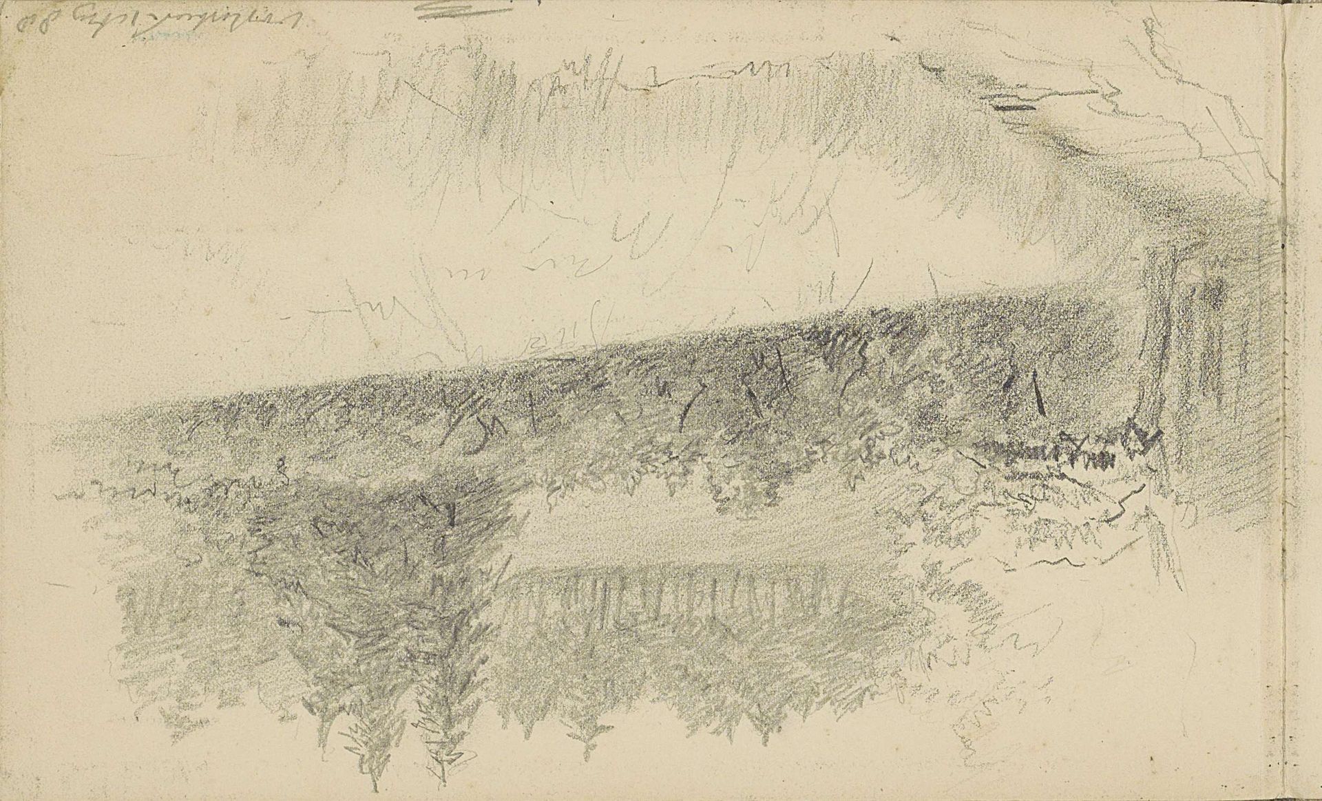 Landschap bij Oosterbeek by Anna Catharina Maria van Eeghen